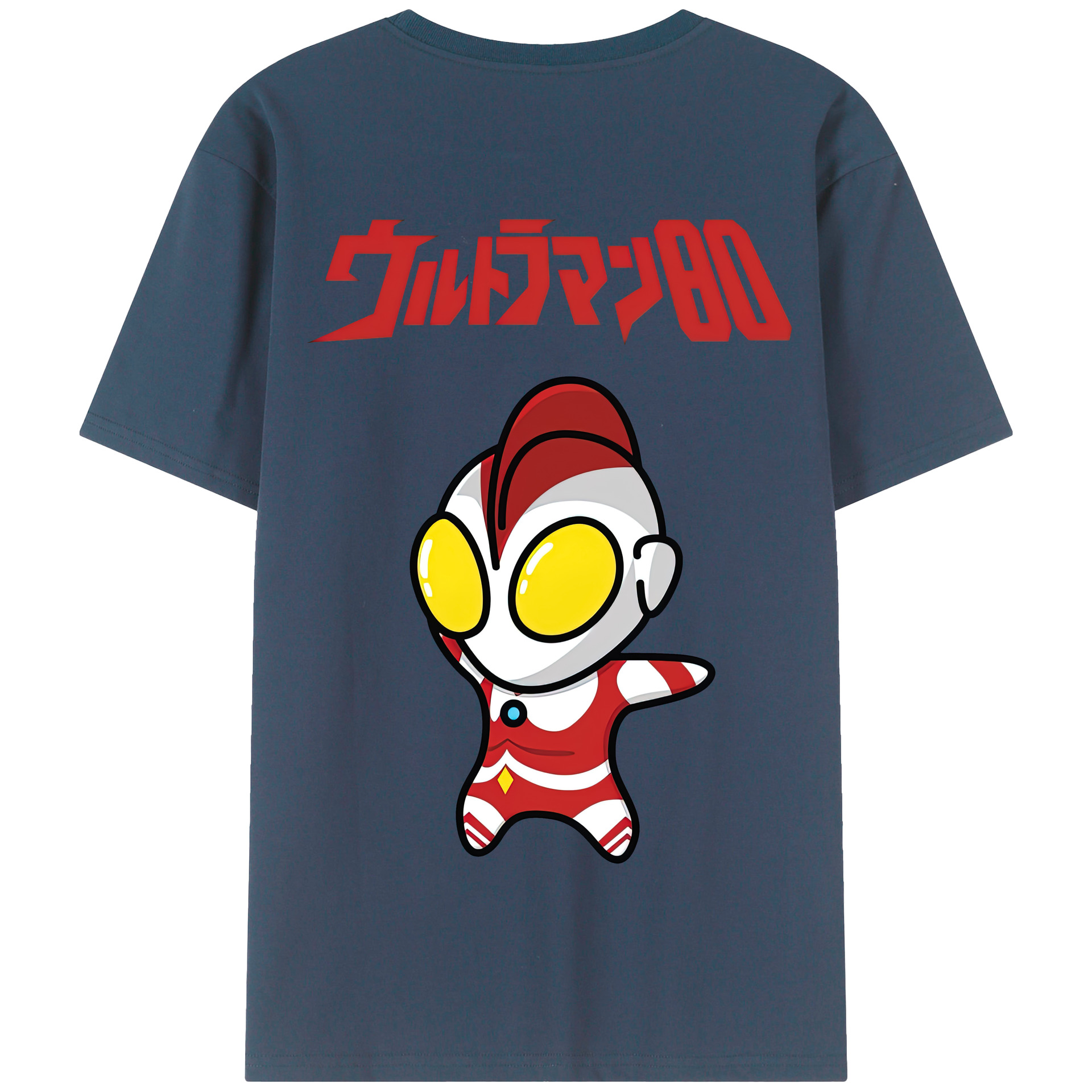 （画像用） ウルトラマン Ultraman 綿100％半袖Tシャツ（背面プリント）