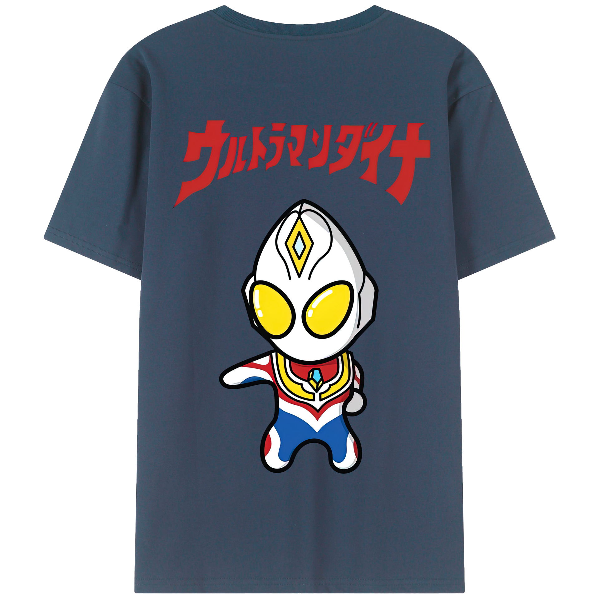 （画像用） ウルトラマン Ultraman 綿100％半袖Tシャツ（背面プリント）