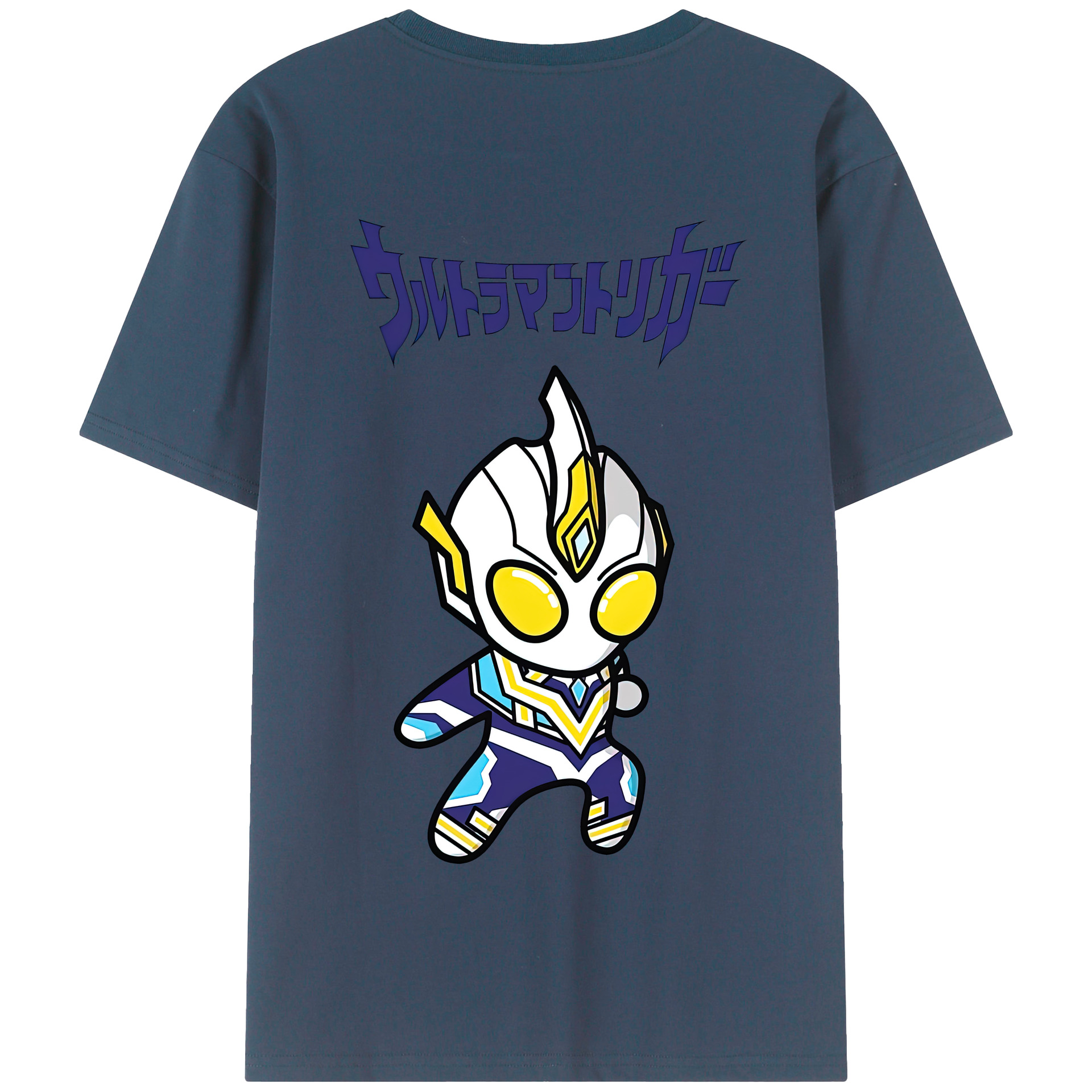 （画像用） ウルトラマン Ultraman 綿100％半袖Tシャツ（背面プリント）