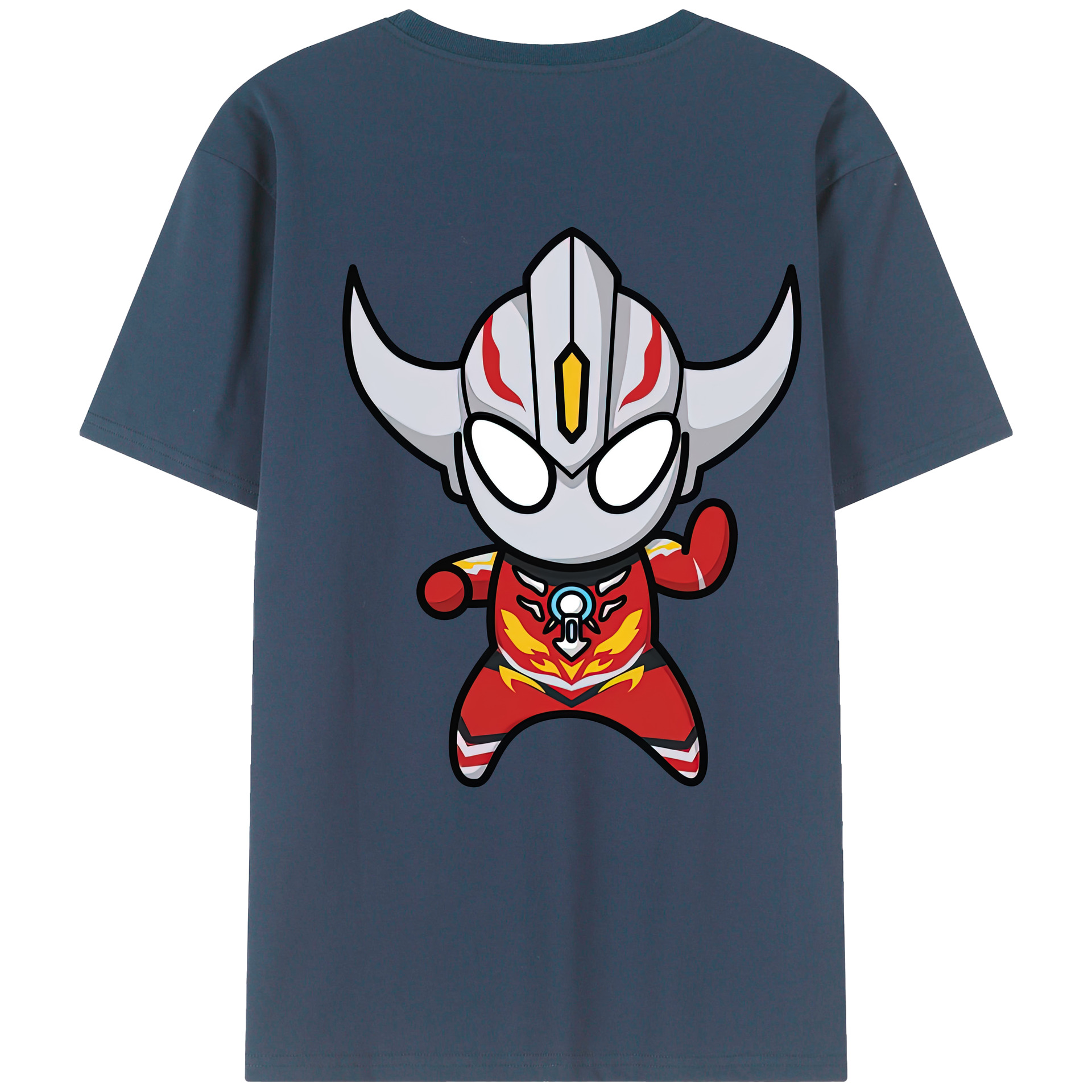 （画像用） ウルトラマン Ultraman 綿100％半袖Tシャツ（背面プリント）