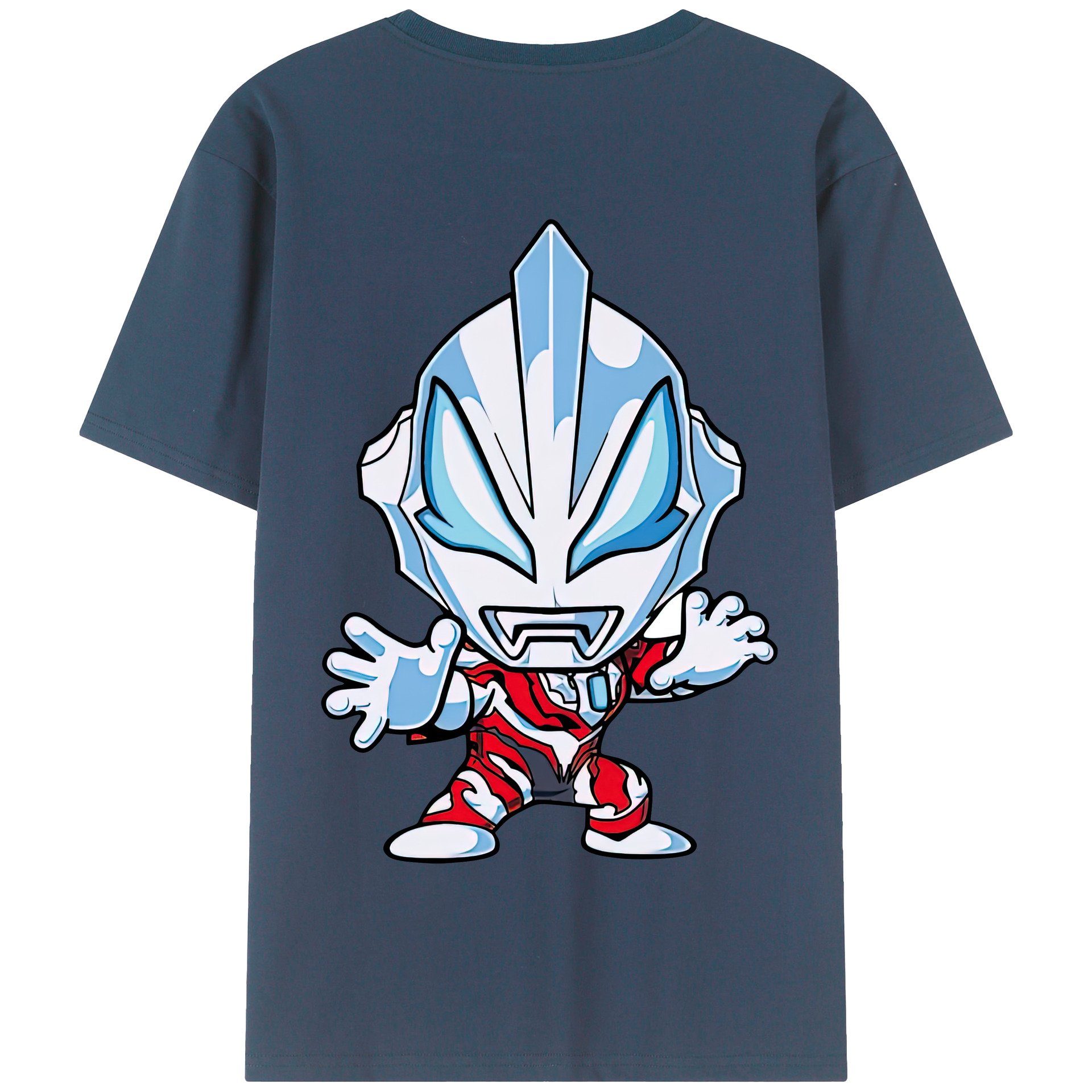 （画像用） ウルトラマン Ultraman 綿100％半袖Tシャツ（背面プリント）