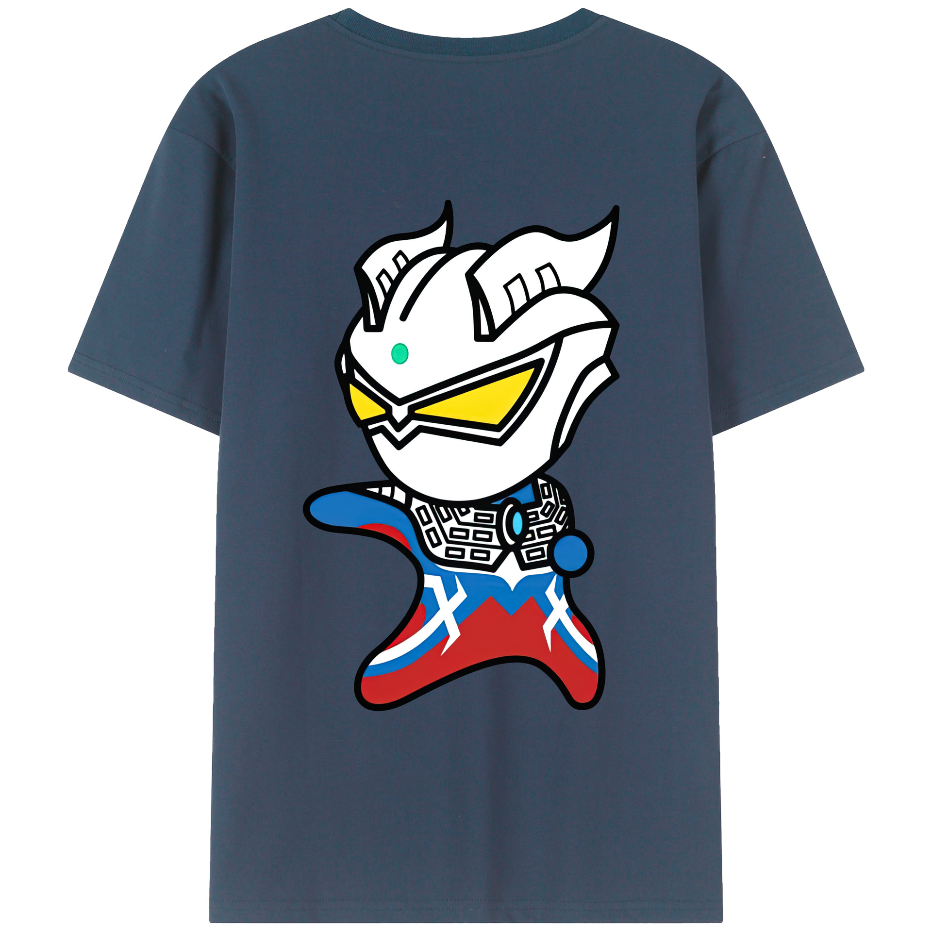 （画像用） ウルトラマン Ultraman 綿100％半袖Tシャツ（背面プリント）