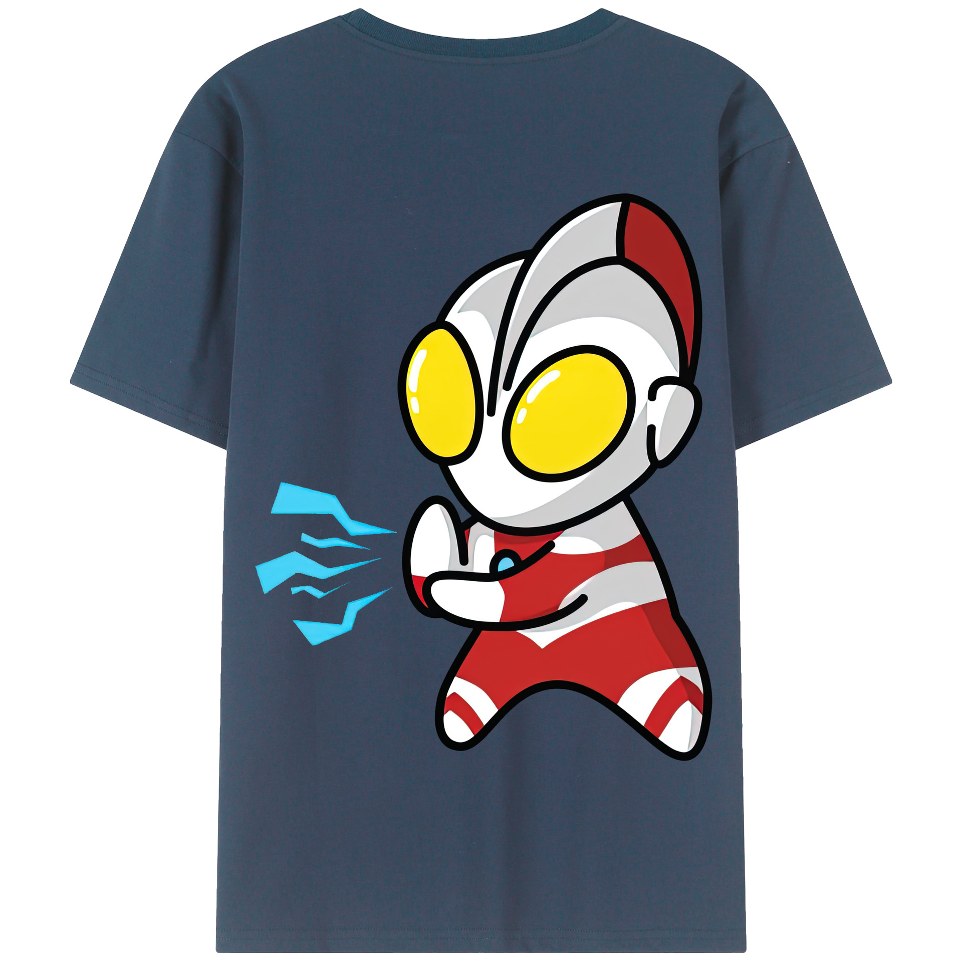 （画像用） ウルトラマン Ultraman 綿100％半袖Tシャツ（背面プリント）