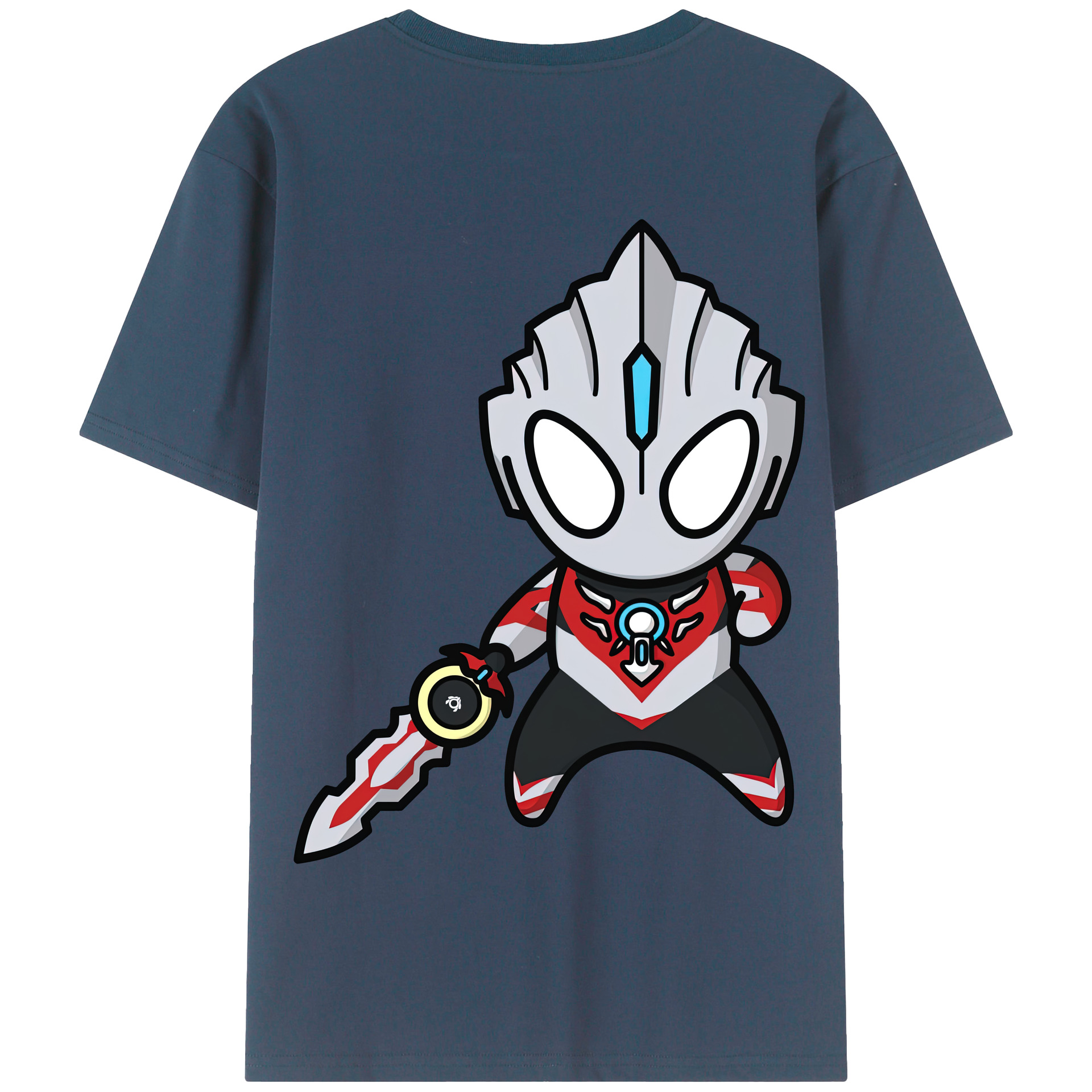 （画像用） ウルトラマン Ultraman 綿100％半袖Tシャツ（背面プリント）
