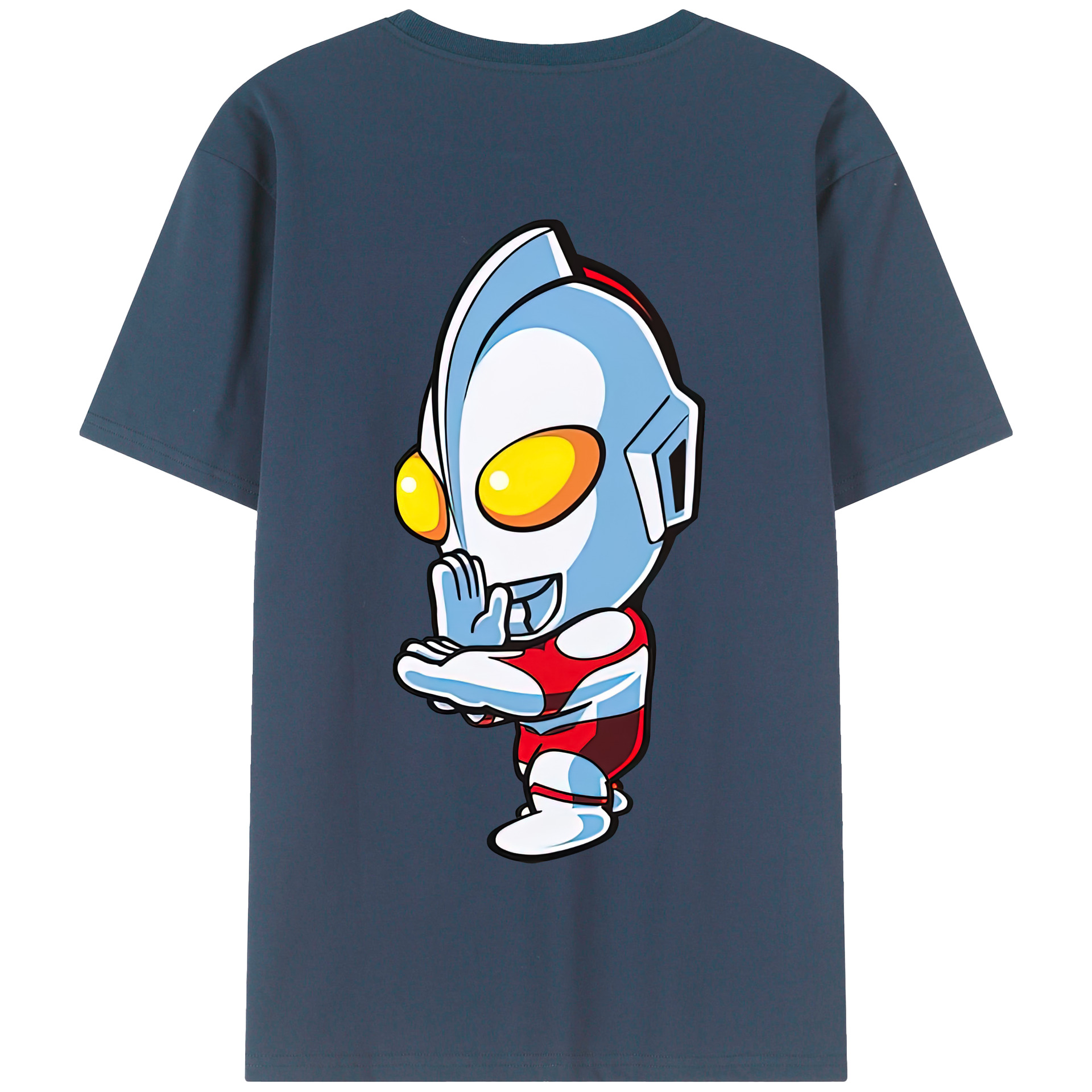 （画像用） ウルトラマン Ultraman 綿100％半袖Tシャツ（背面プリント）