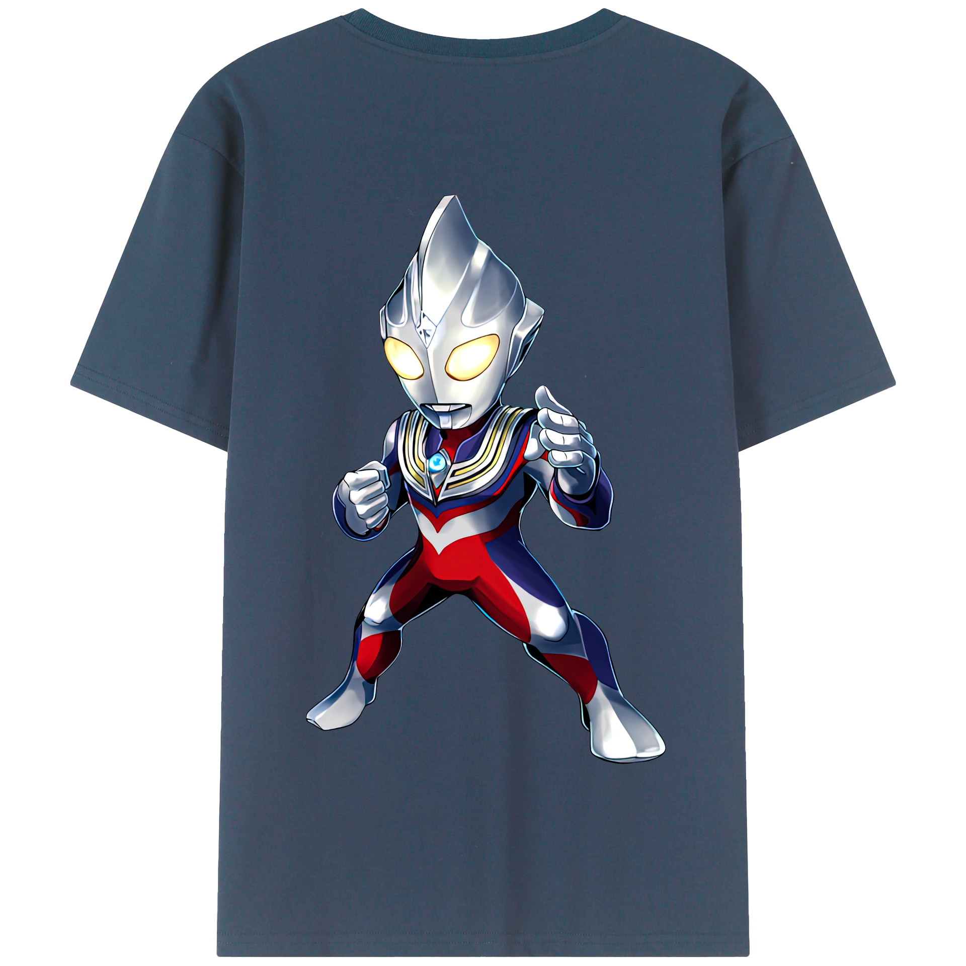 （画像用） ウルトラマン Ultraman 綿100％半袖Tシャツ（背面プリント）
