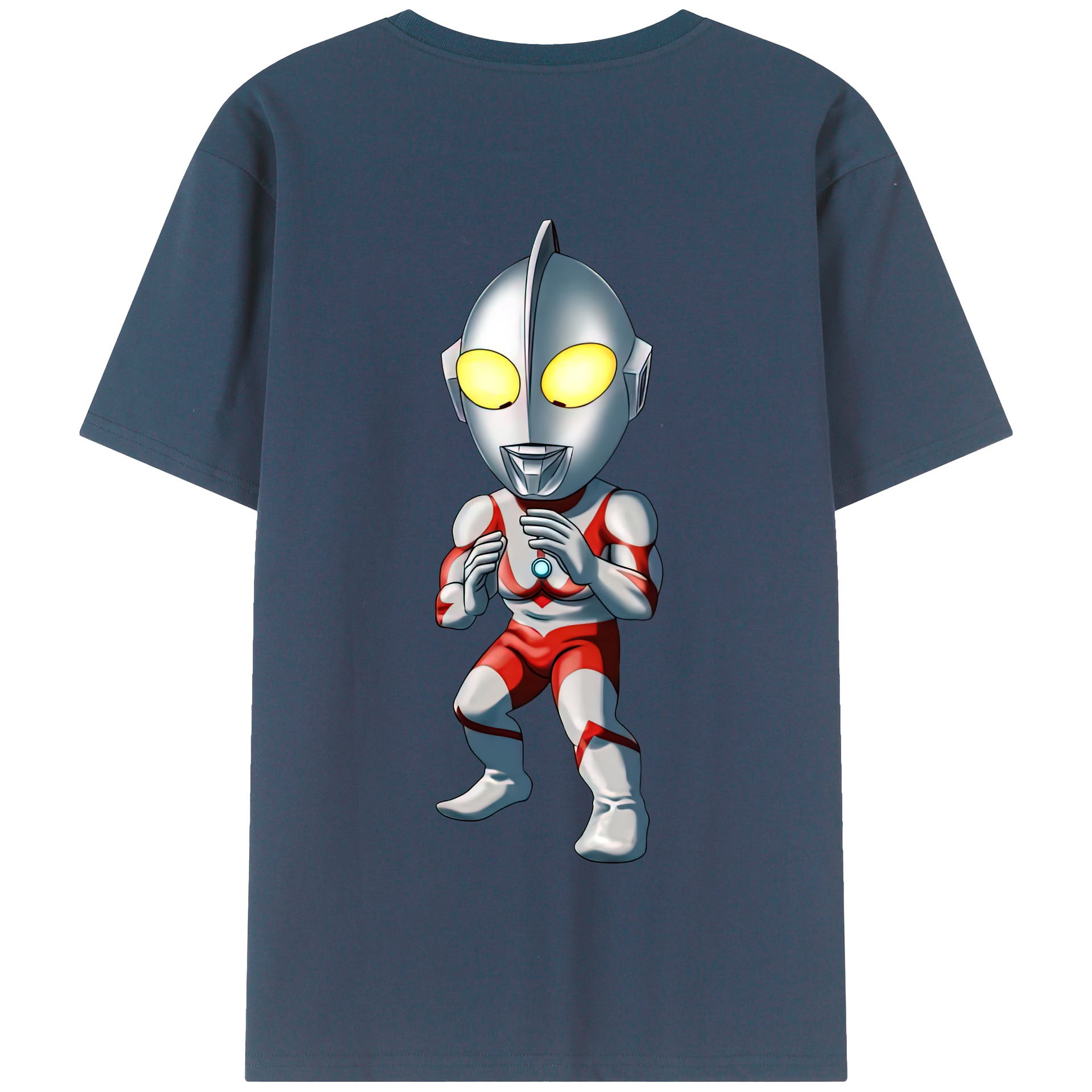 （画像用） ウルトラマン Ultraman 綿100％半袖Tシャツ（背面プリント）