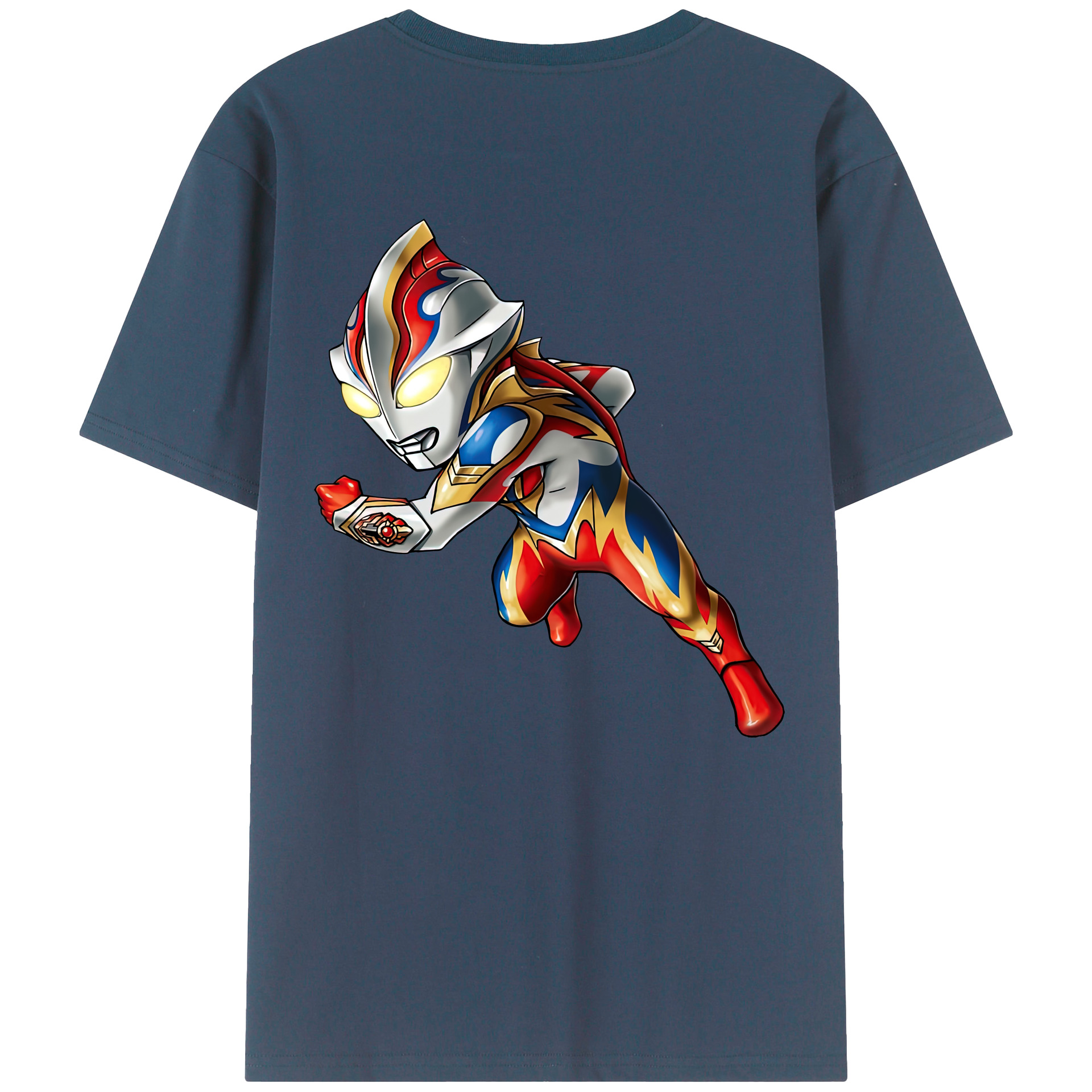 （画像用） ウルトラマン Ultraman 綿100％半袖Tシャツ（背面プリント）