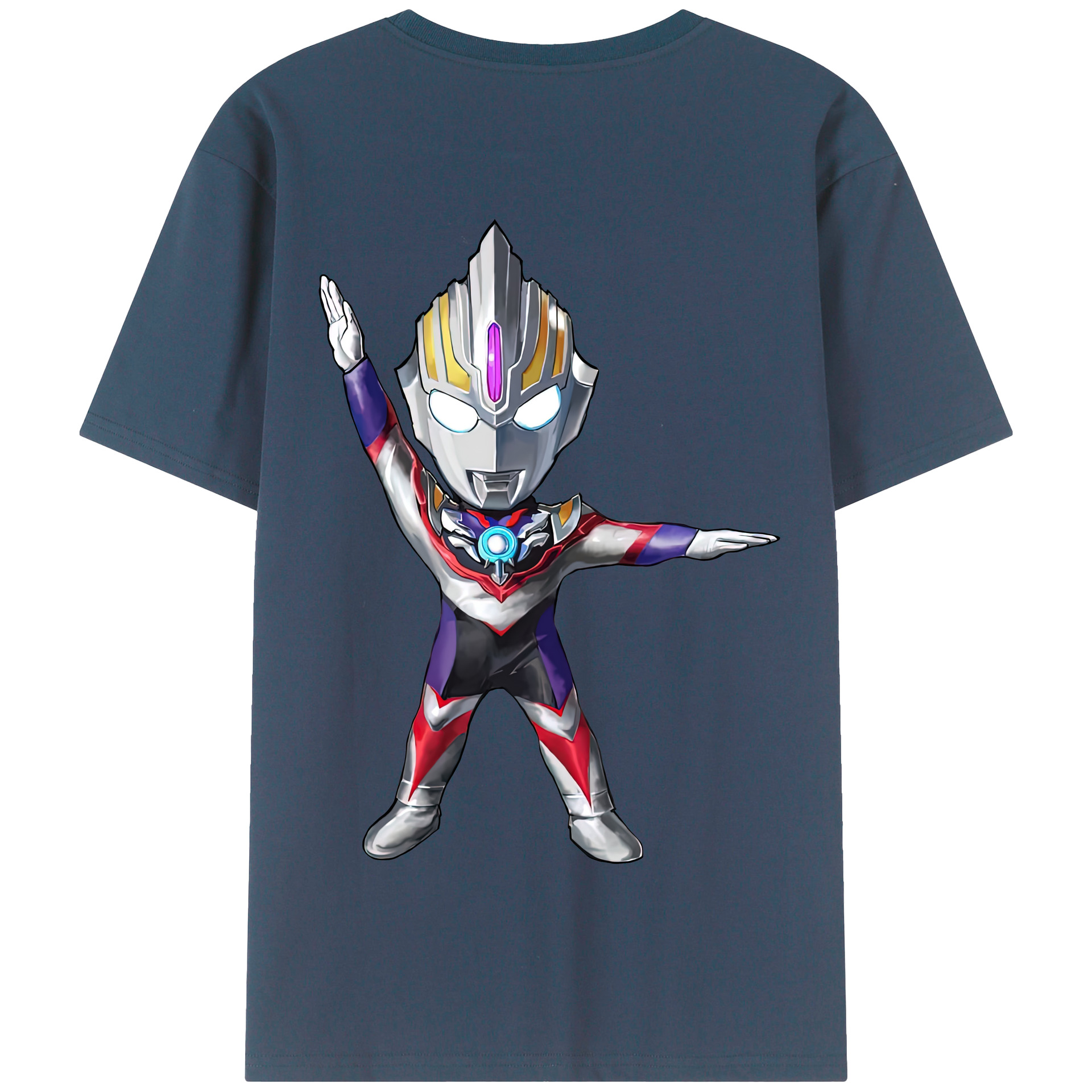 （画像用） ウルトラマン Ultraman 綿100％半袖Tシャツ（背面プリント）