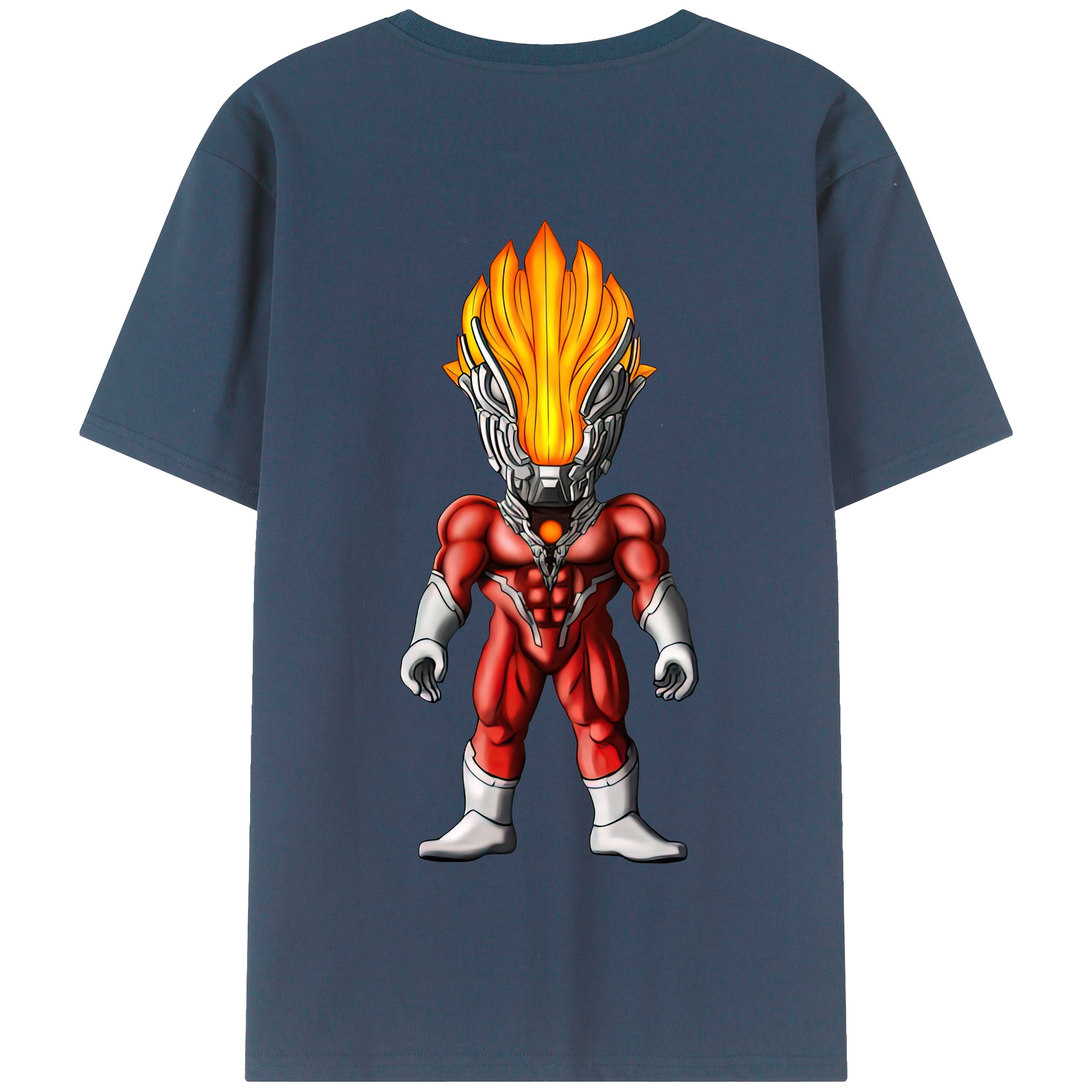 （画像用） ウルトラマン Ultraman 綿100％半袖Tシャツ（背面プリント）