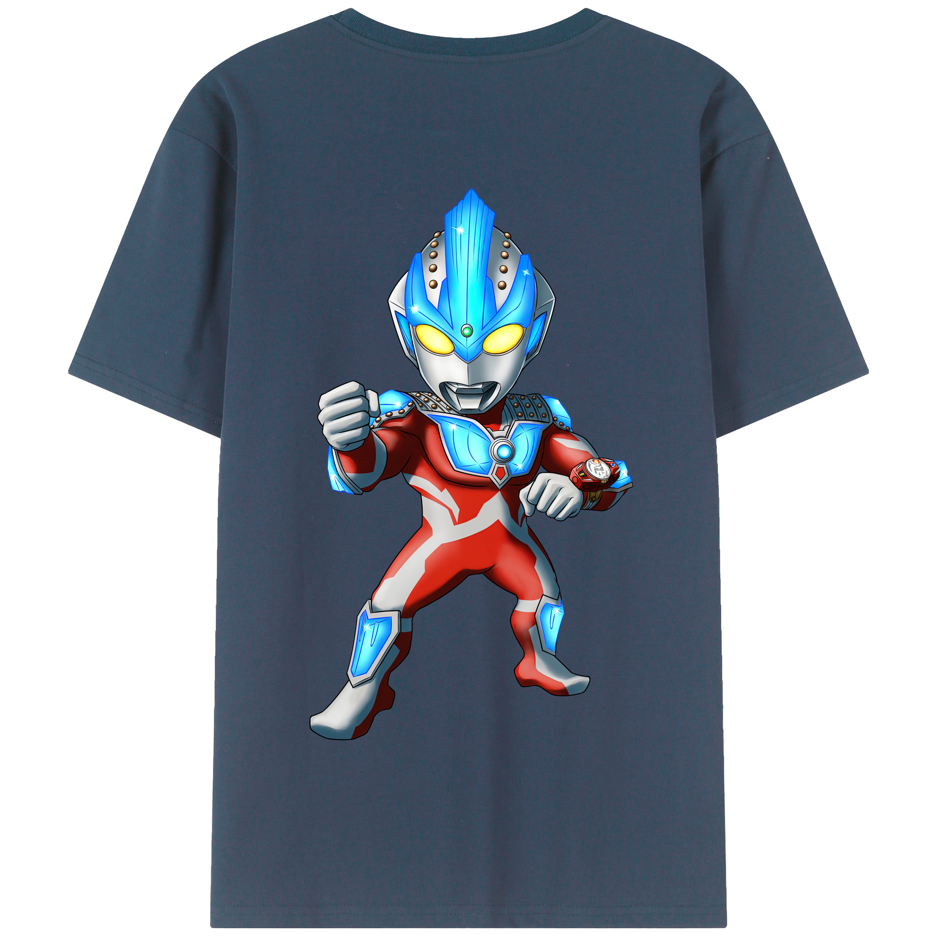 （画像用） ウルトラマン Ultraman 綿100％半袖Tシャツ（背面プリント）