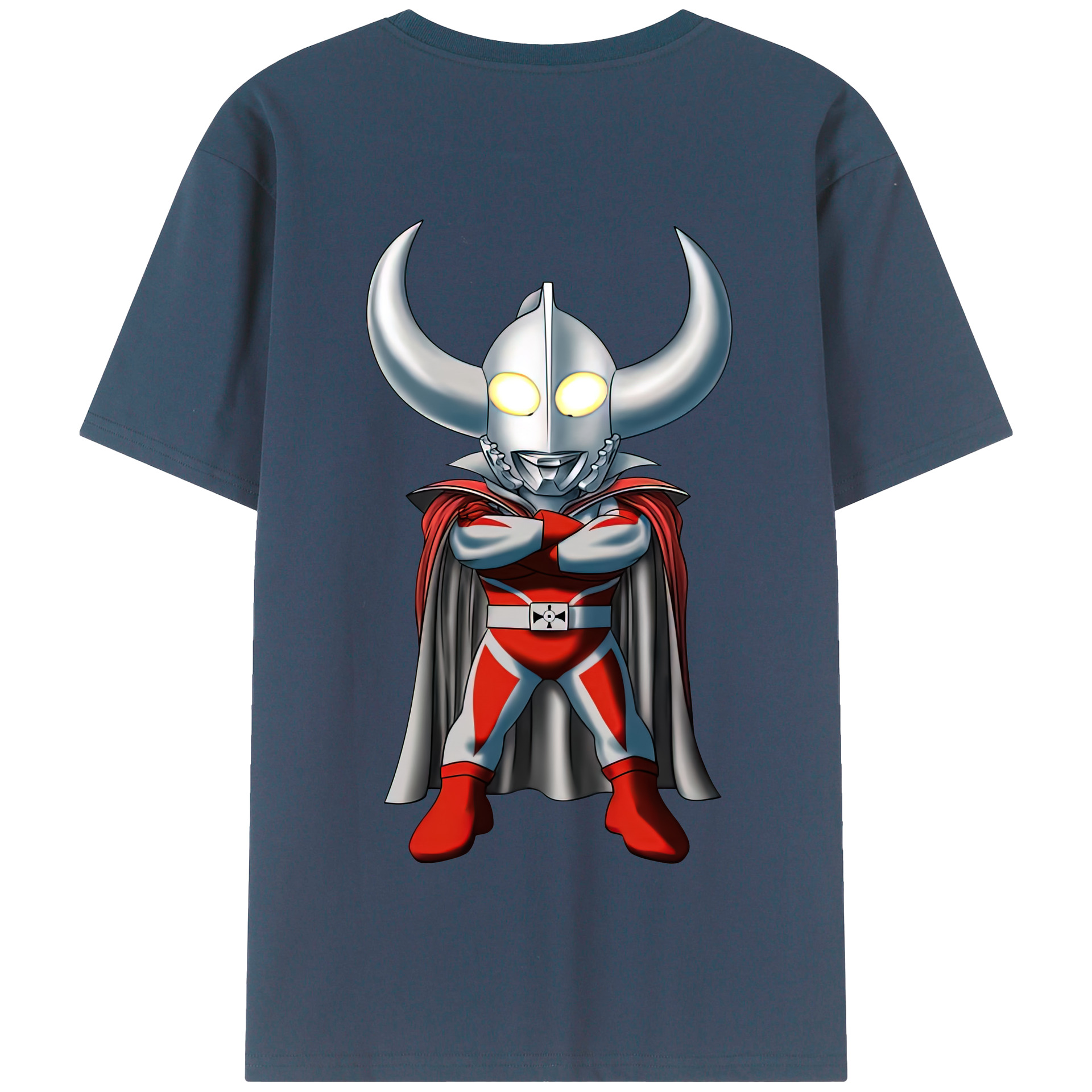（画像用） ウルトラマン Ultraman 綿100％半袖Tシャツ（背面プリント）