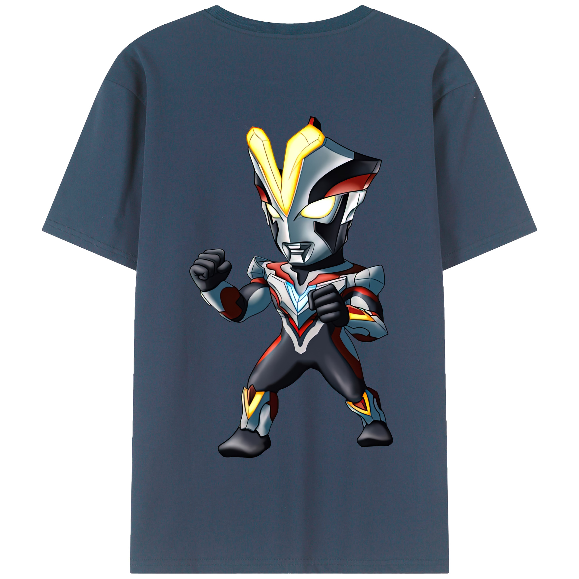 （画像用） ウルトラマン Ultraman 綿100％半袖Tシャツ（背面プリント）