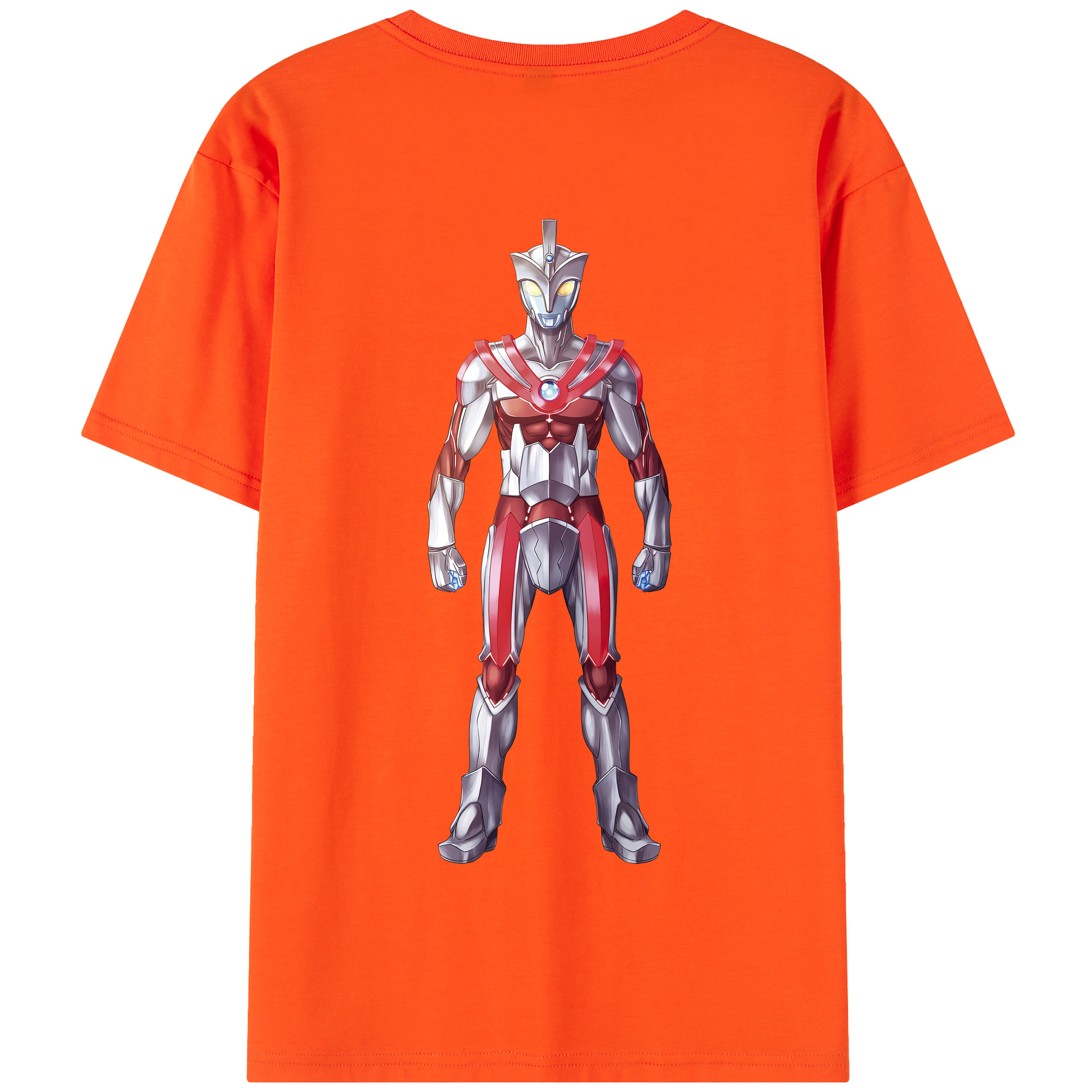 （画像用） ウルトラマン Ultraman 綿100％半袖Tシャツ（背面プリント）