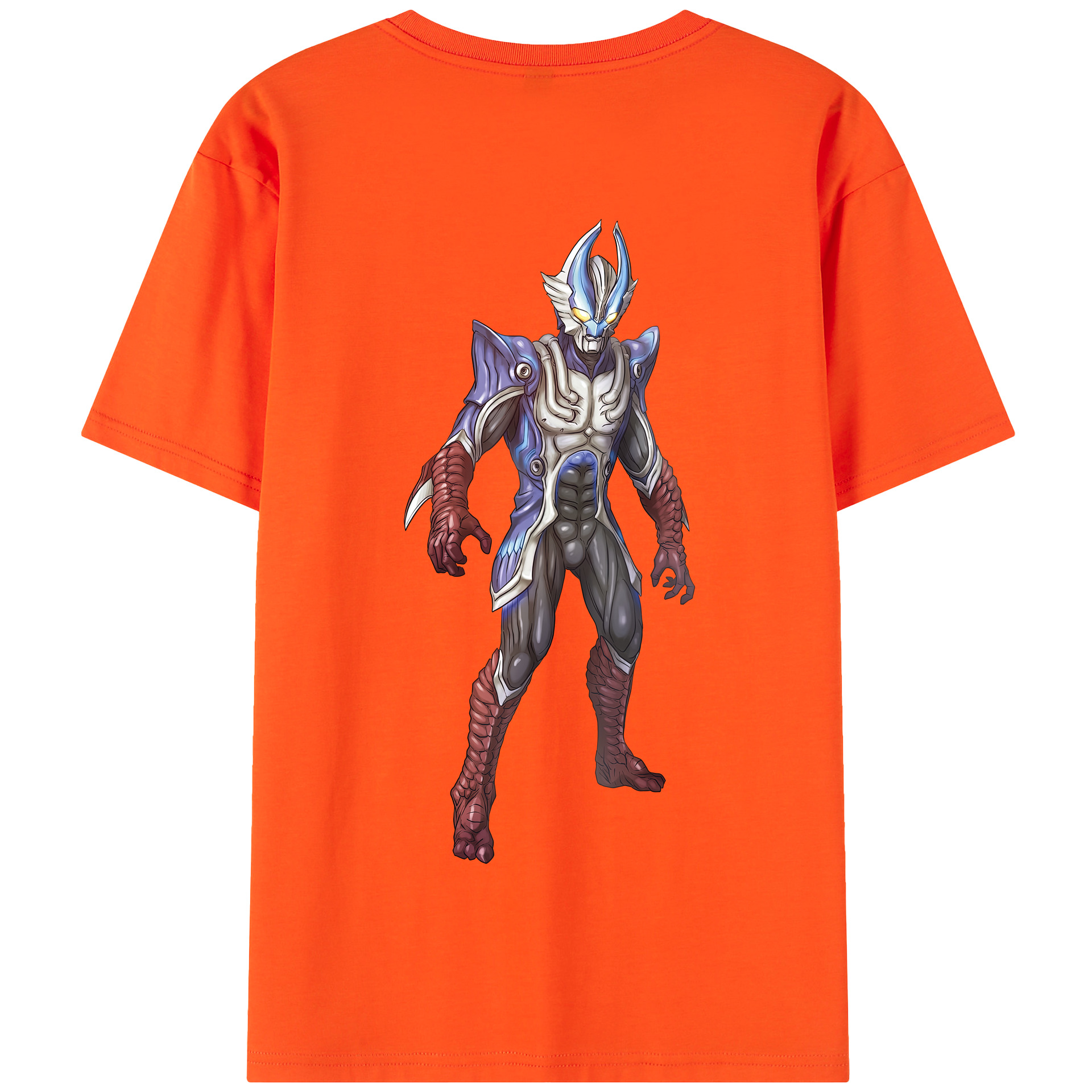 （画像用） ウルトラマン Ultraman 綿100％半袖Tシャツ（背面プリント）