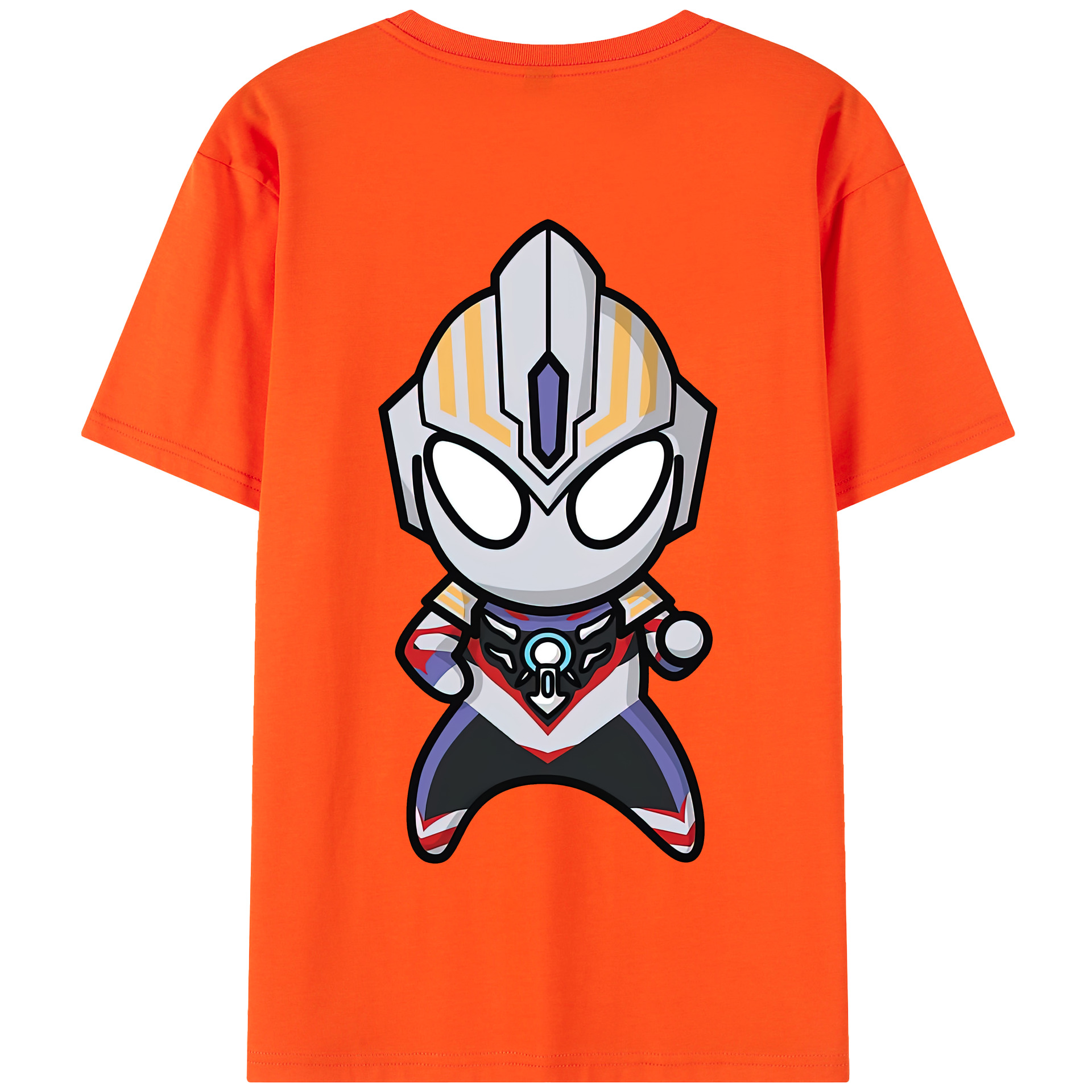 （画像用） ウルトラマン Ultraman 綿100％半袖Tシャツ（背面プリント）