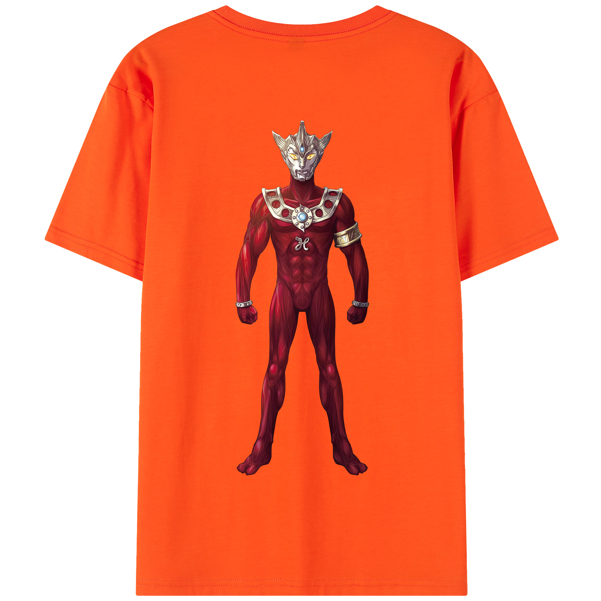 （画像用） ウルトラマン Ultraman 綿100％半袖Tシャツ（背面プリント）