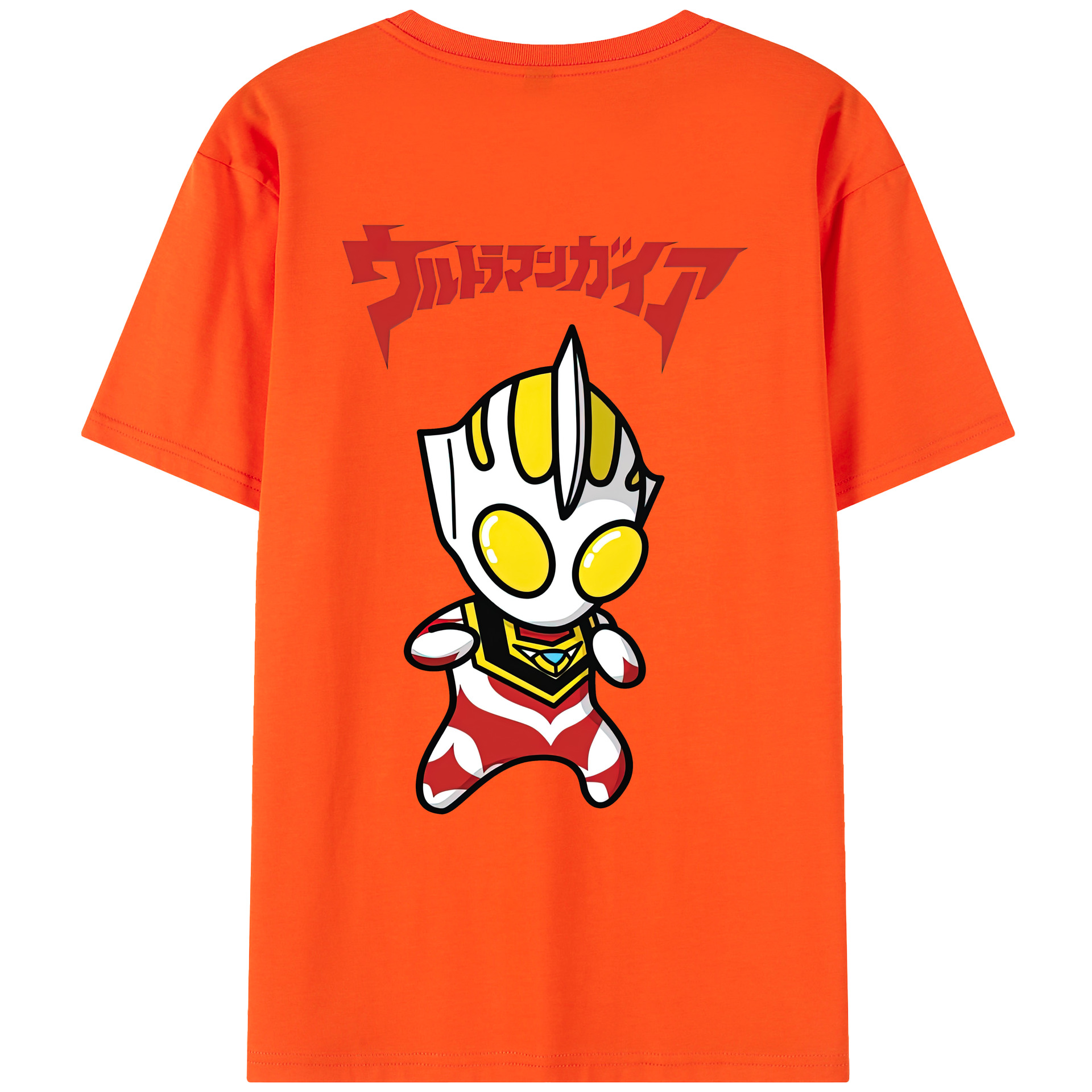 （画像用） ウルトラマン Ultraman 綿100％半袖Tシャツ（背面プリント）