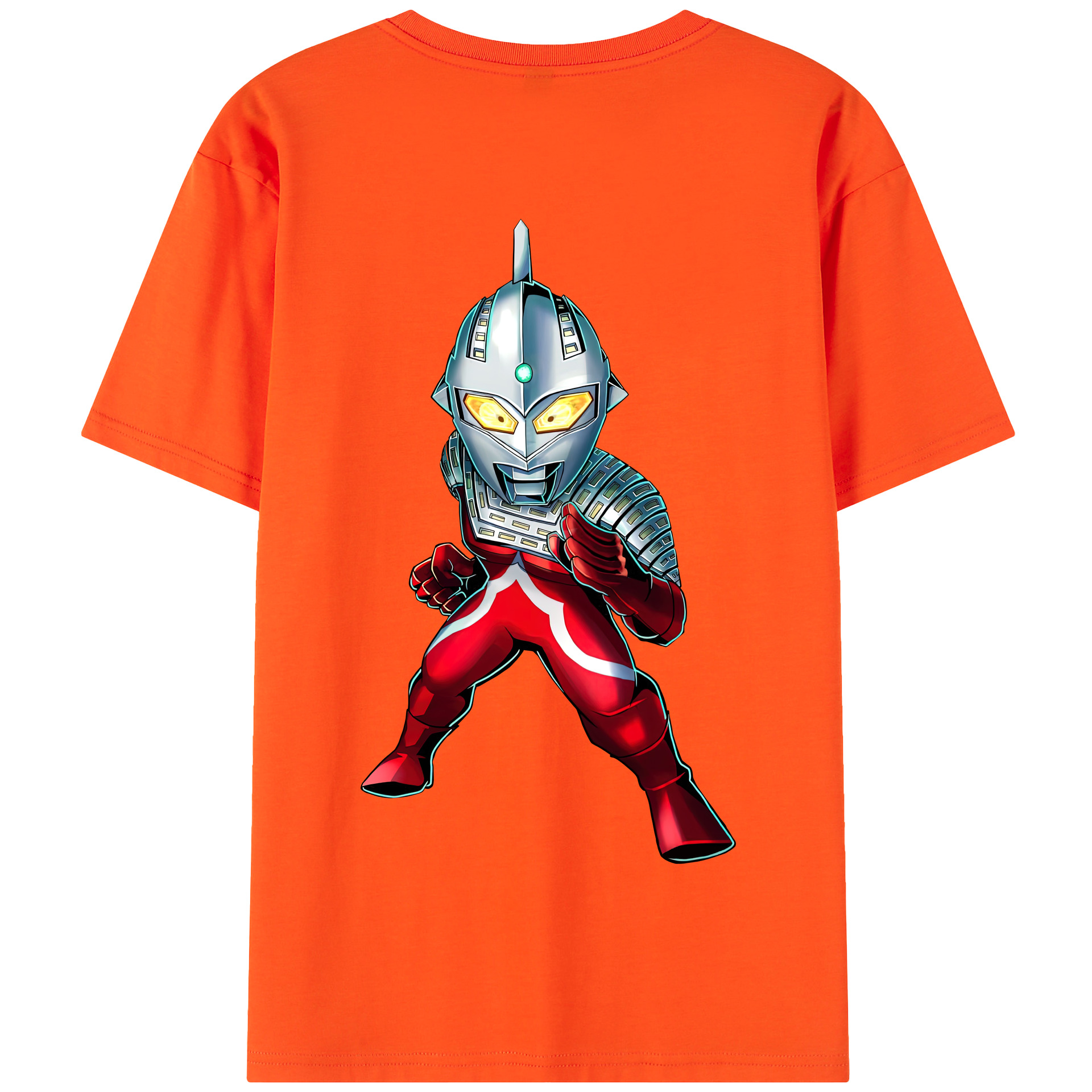（画像用） ウルトラマン Ultraman 綿100％半袖Tシャツ（背面プリント）