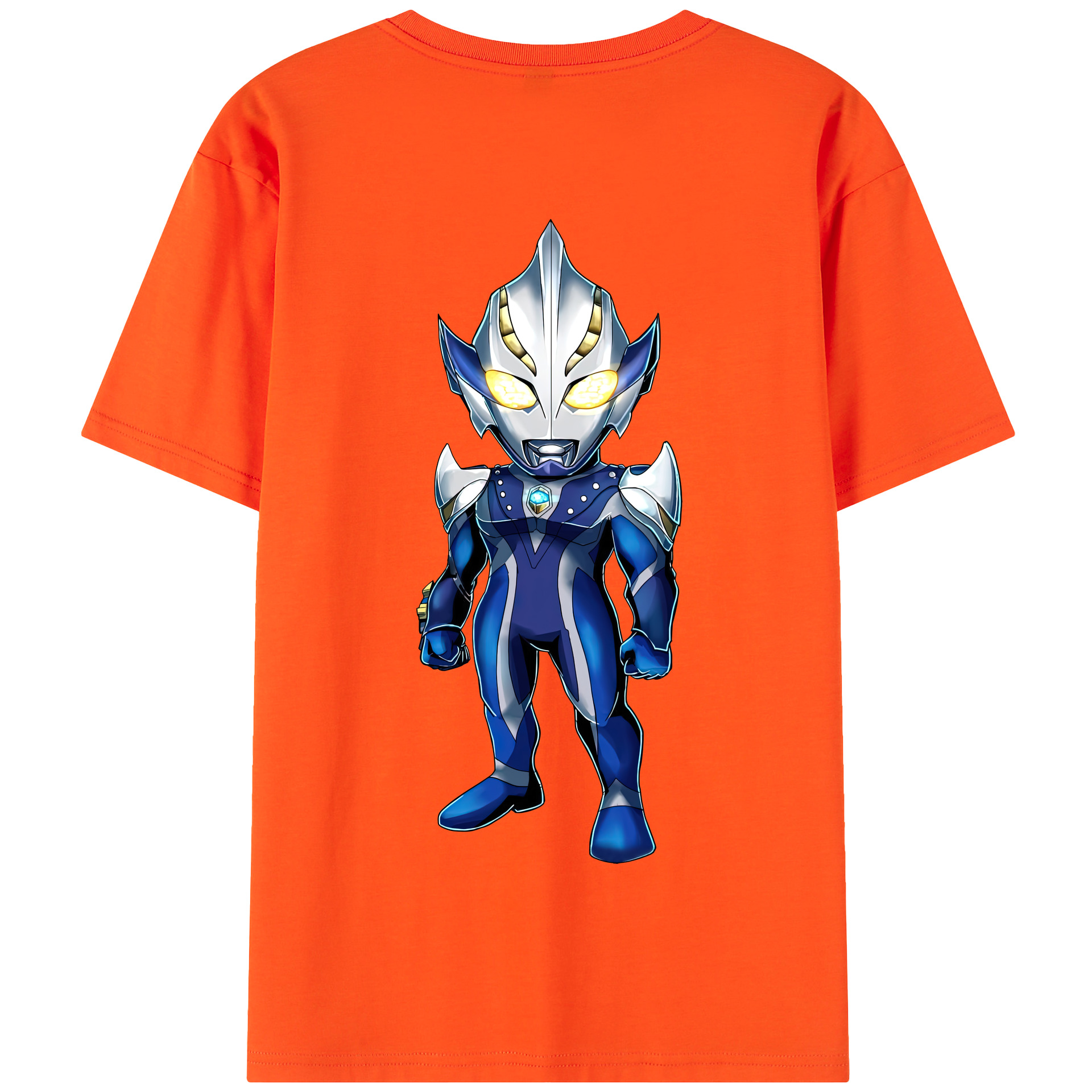 （画像用） ウルトラマン Ultraman 綿100％半袖Tシャツ（背面プリント）