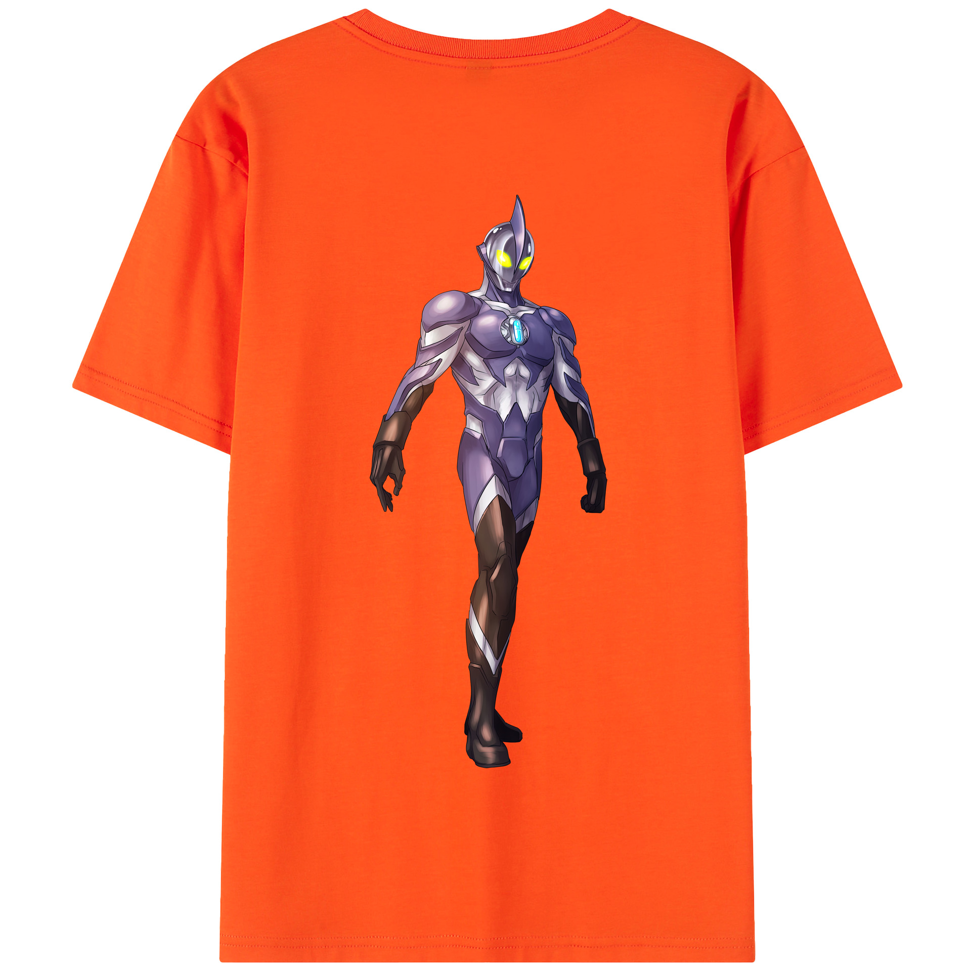 （画像用） ウルトラマン Ultraman 綿100％半袖Tシャツ（背面プリント）