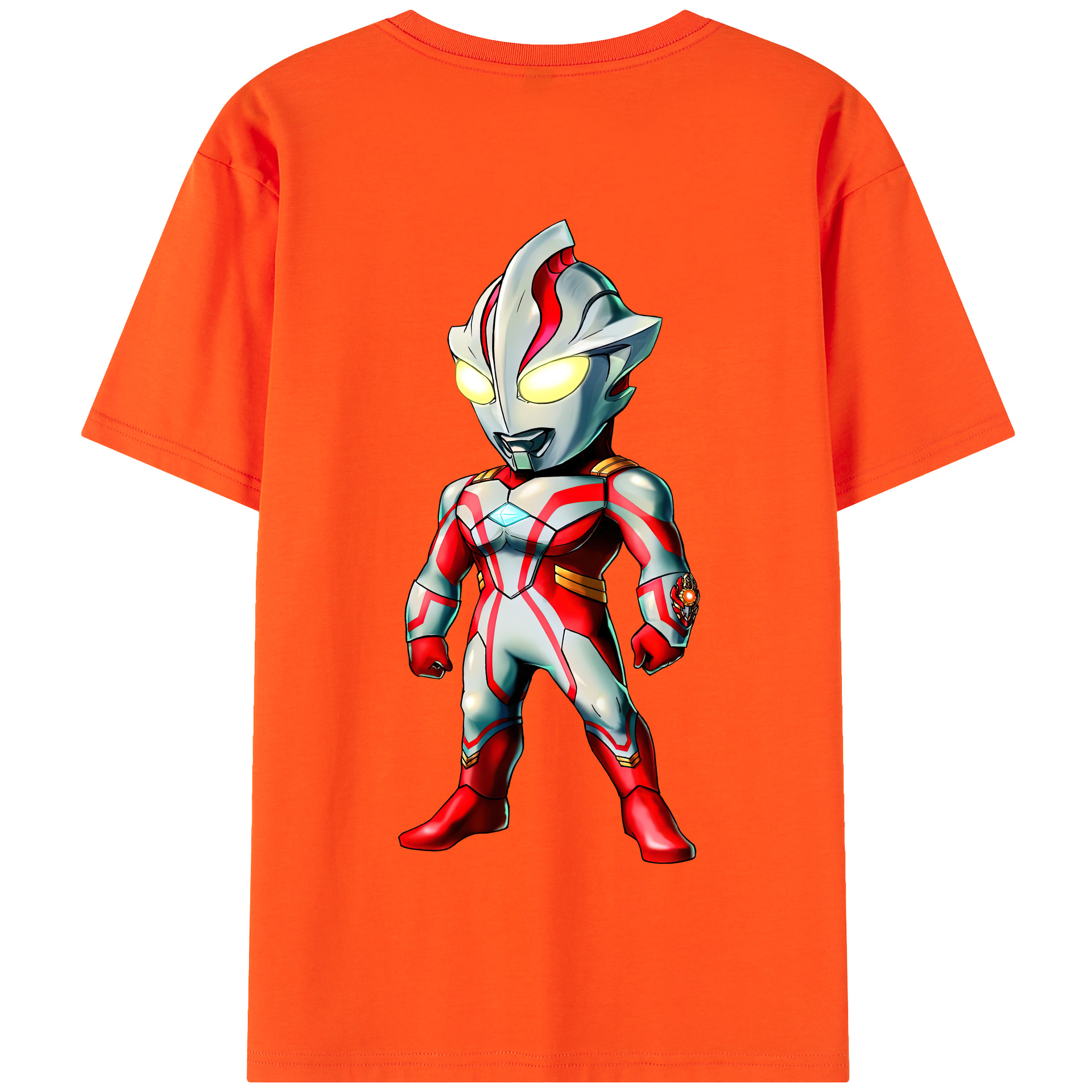 （画像用） ウルトラマン Ultraman 綿100％半袖Tシャツ（背面プリント）