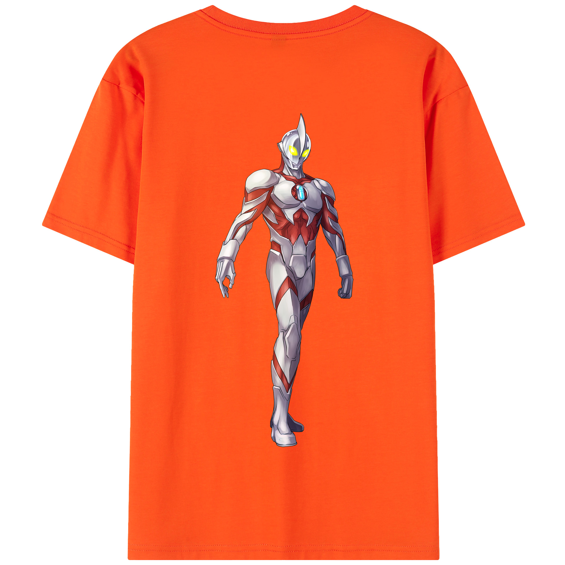 （画像用） ウルトラマン Ultraman 綿100％半袖Tシャツ（背面プリント）