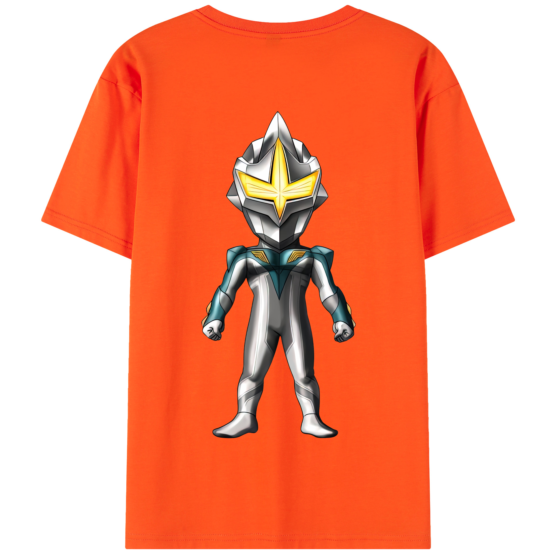 （画像用） ウルトラマン Ultraman 綿100％半袖Tシャツ（背面プリント）