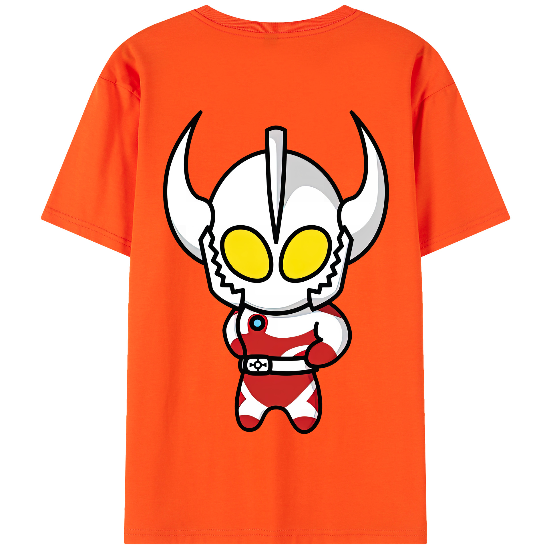（画像用） ウルトラマン Ultraman 綿100％半袖Tシャツ（背面プリント）