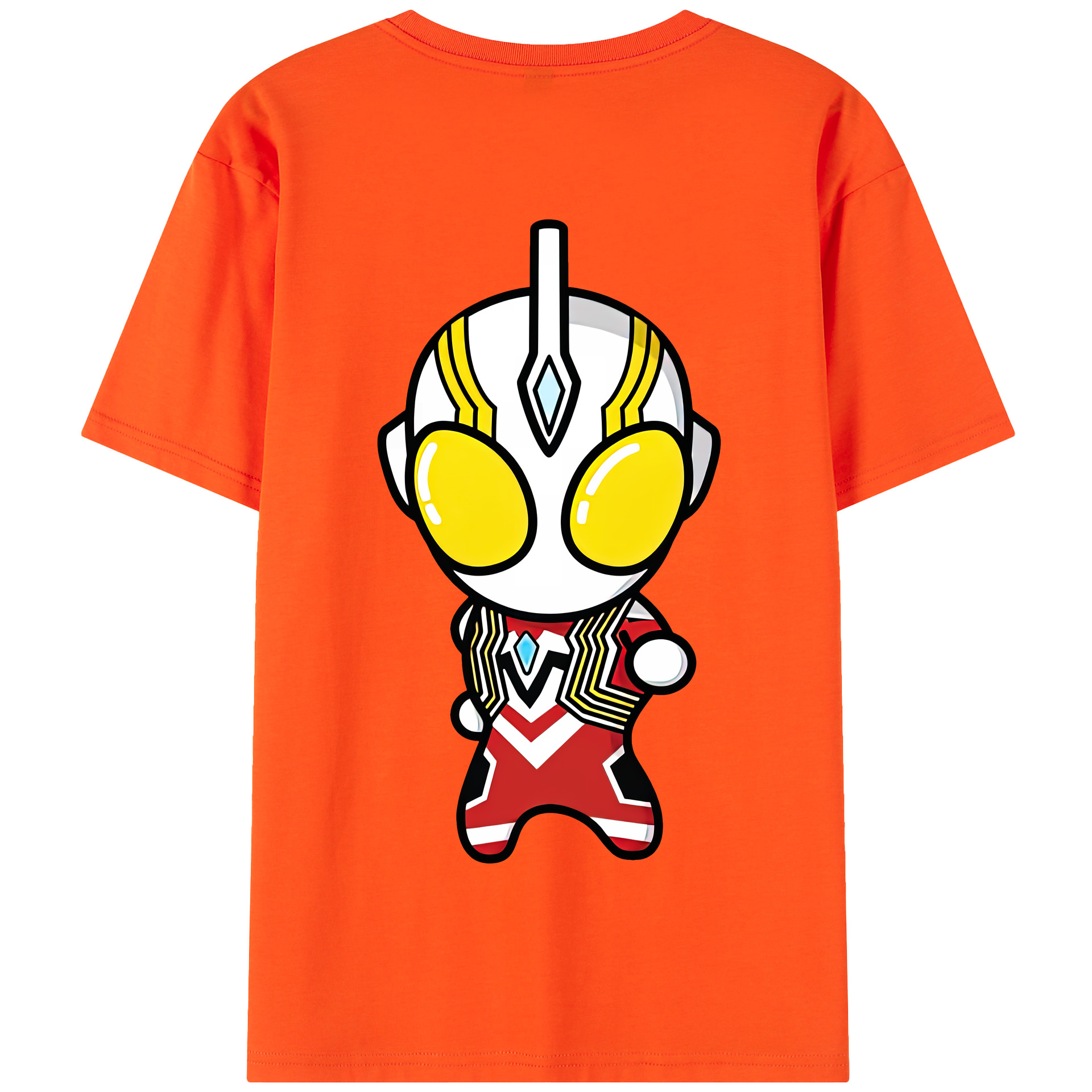 （画像用） ウルトラマン Ultraman 綿100％半袖Tシャツ（背面プリント）