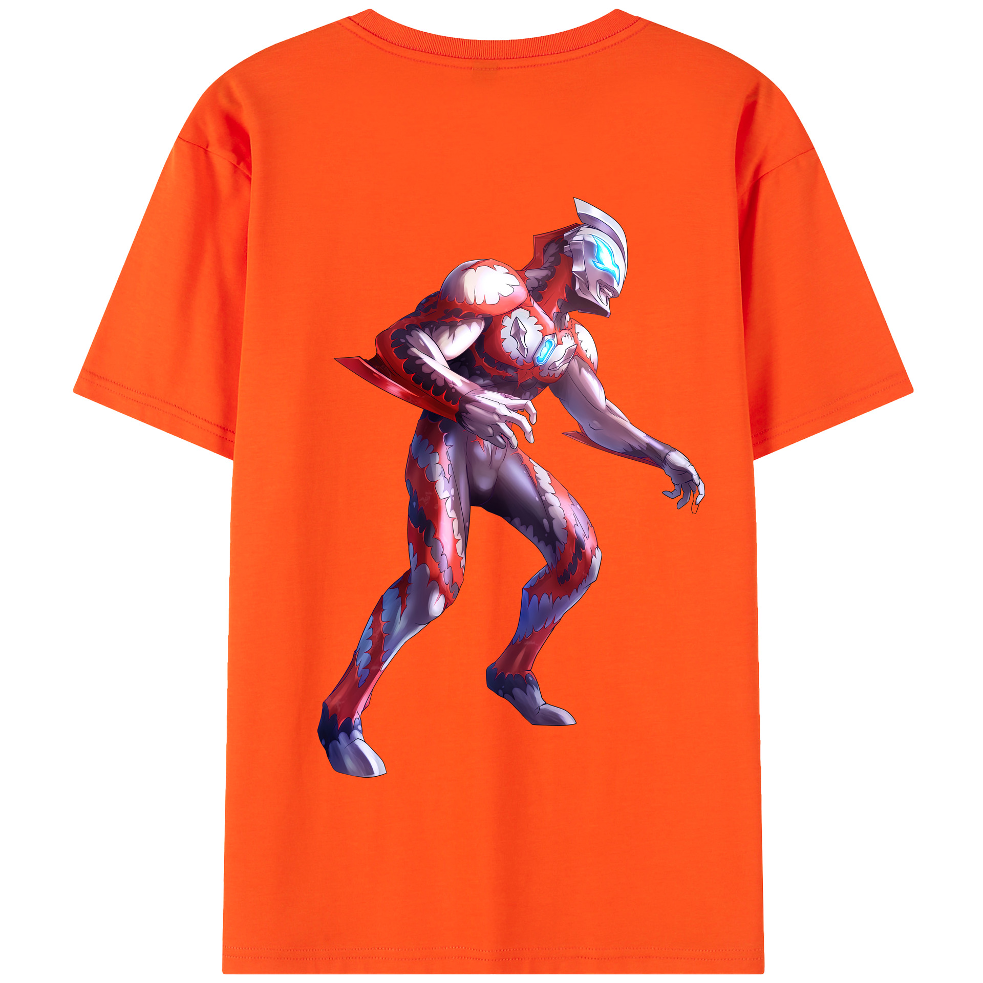 （画像用） ウルトラマン Ultraman 綿100％半袖Tシャツ（背面プリント）