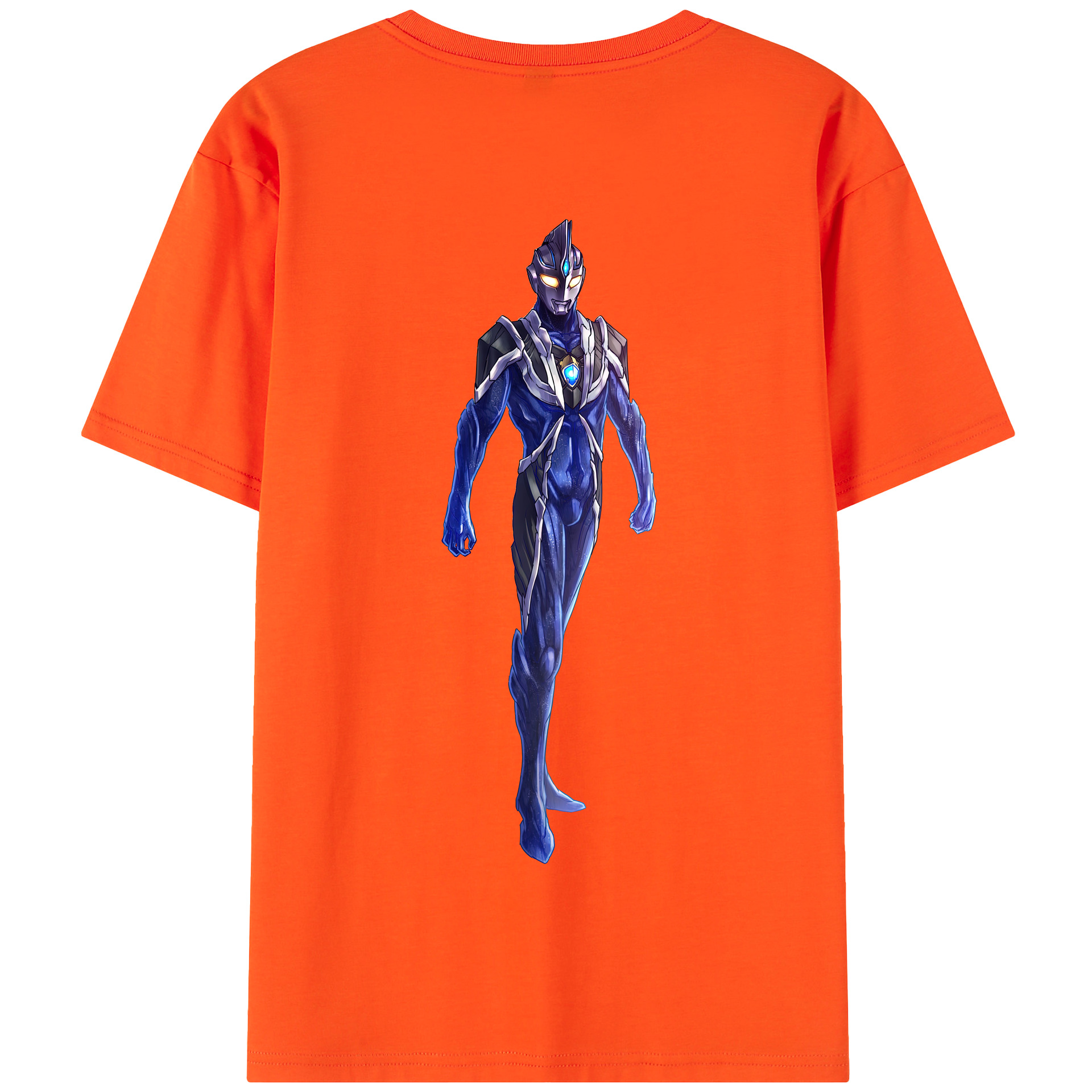 （画像用） ウルトラマン Ultraman 綿100％半袖Tシャツ（背面プリント）