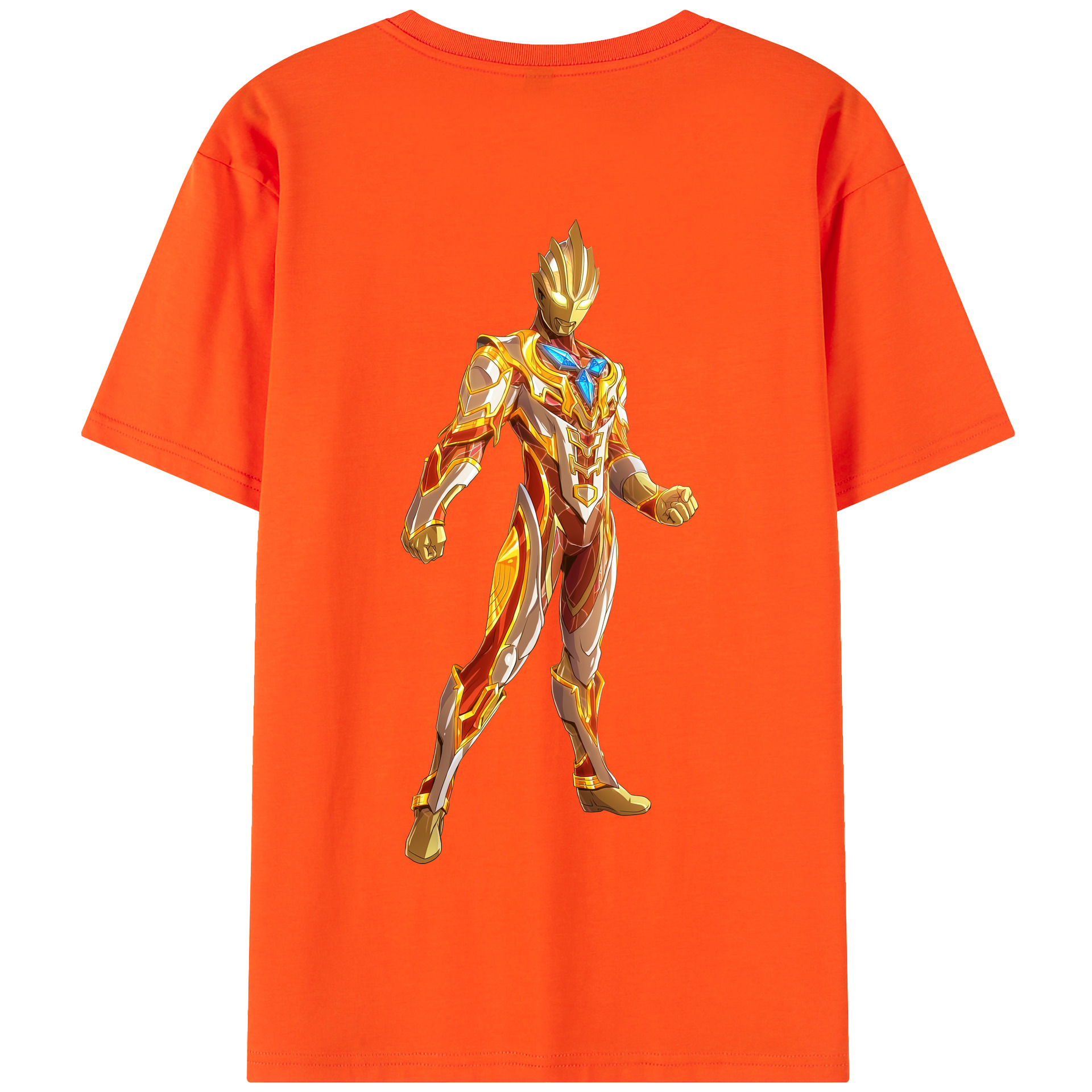 （画像用） ウルトラマン Ultraman 綿100％半袖Tシャツ（背面プリント）