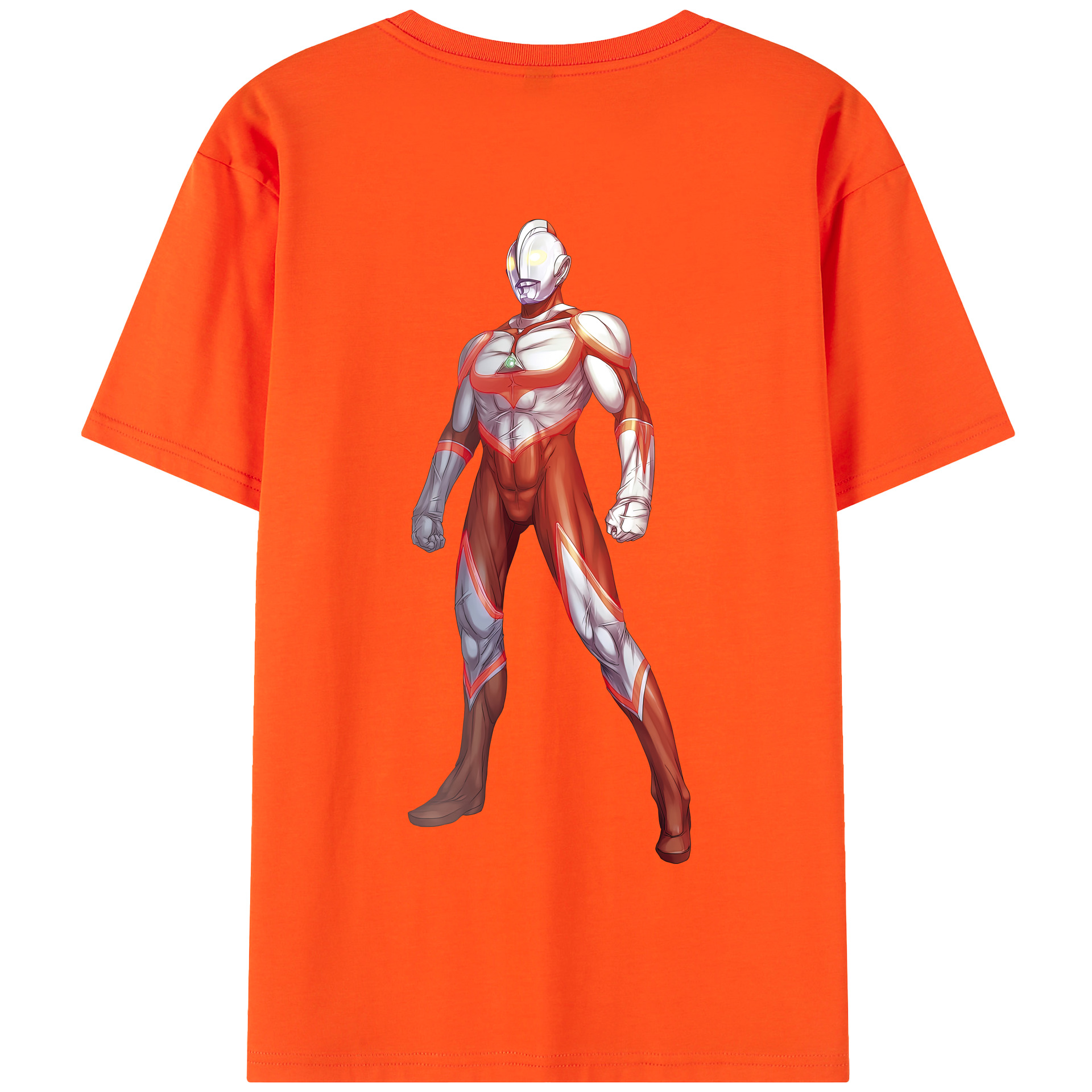 （画像用） ウルトラマン Ultraman 綿100％半袖Tシャツ（背面プリント）