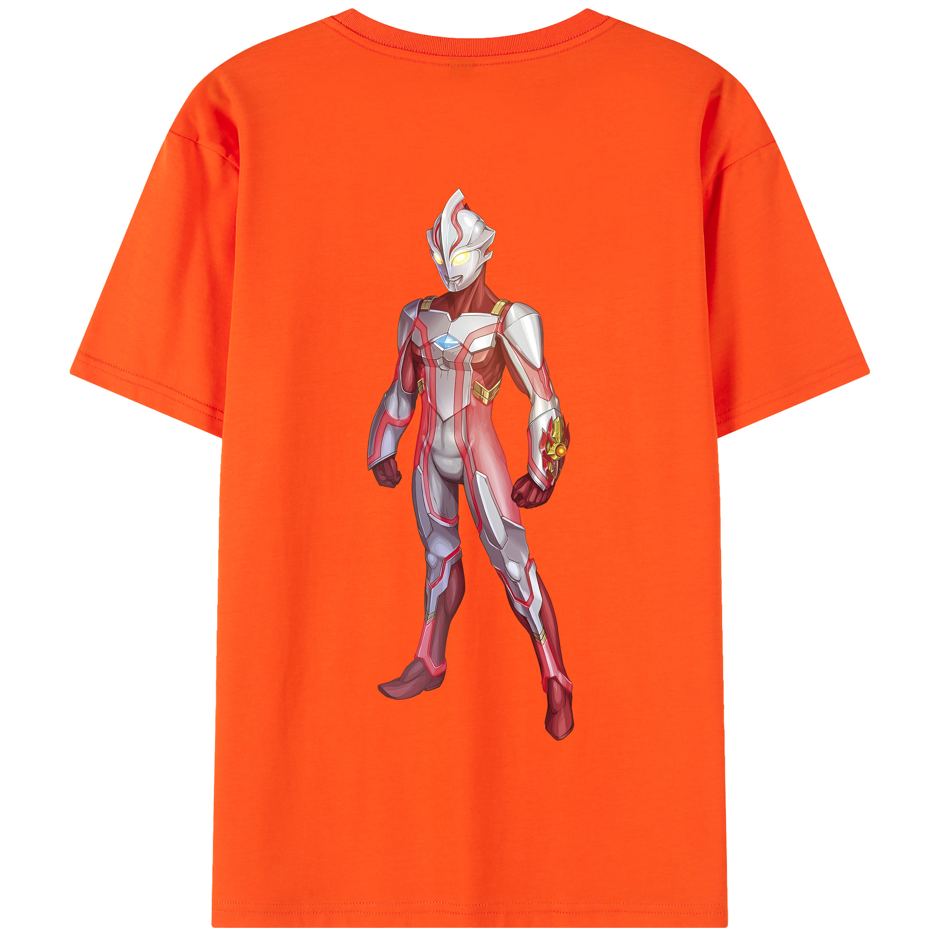 （画像用） ウルトラマン Ultraman 綿100％半袖Tシャツ（背面プリント）