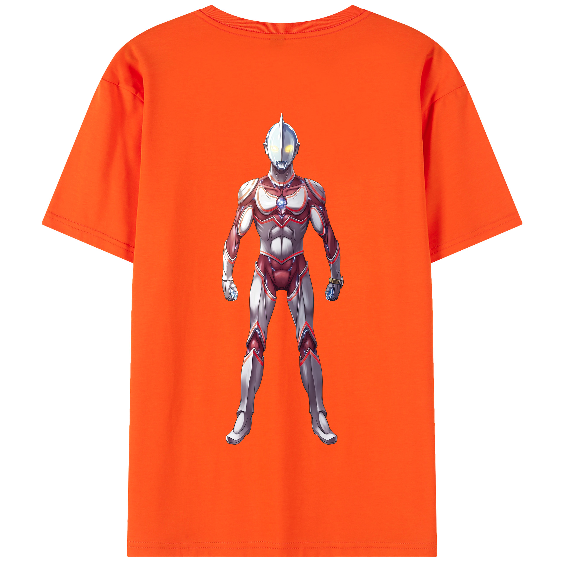 （画像用） ウルトラマン Ultraman 綿100％半袖Tシャツ（背面プリント）