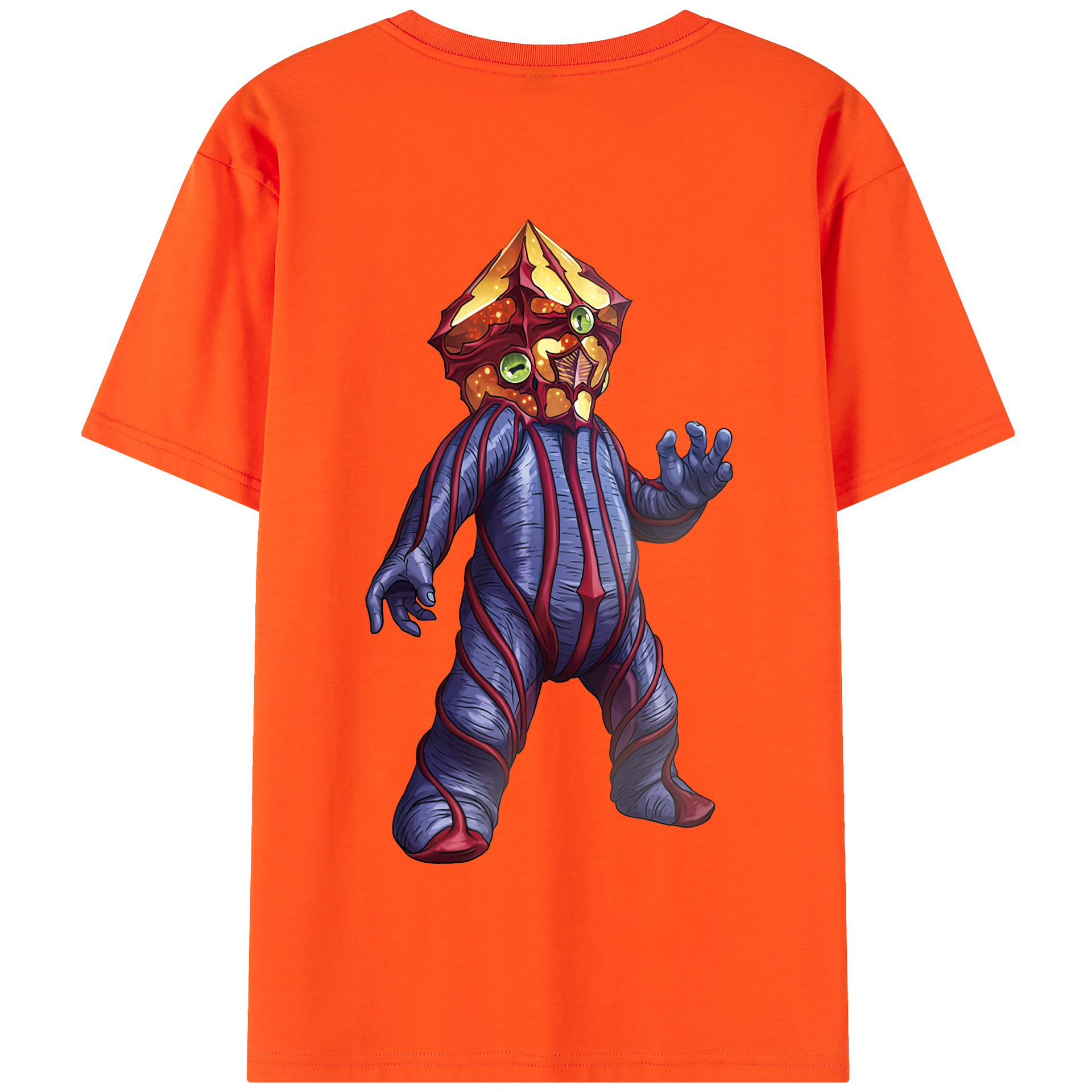 （画像用） ウルトラマン Ultraman 綿100％半袖Tシャツ（背面プリント）