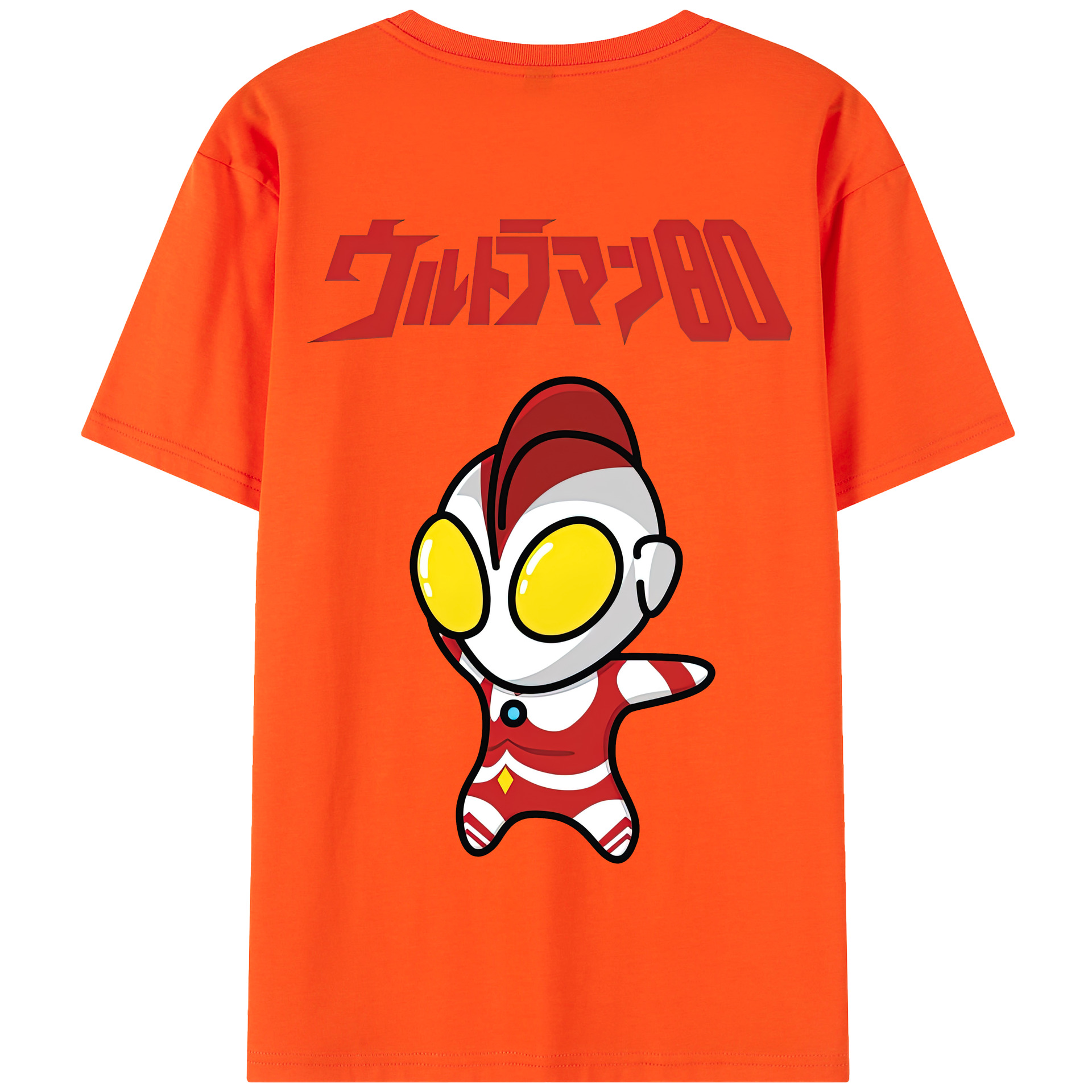 （画像用） ウルトラマン Ultraman 綿100％半袖Tシャツ（背面プリント）