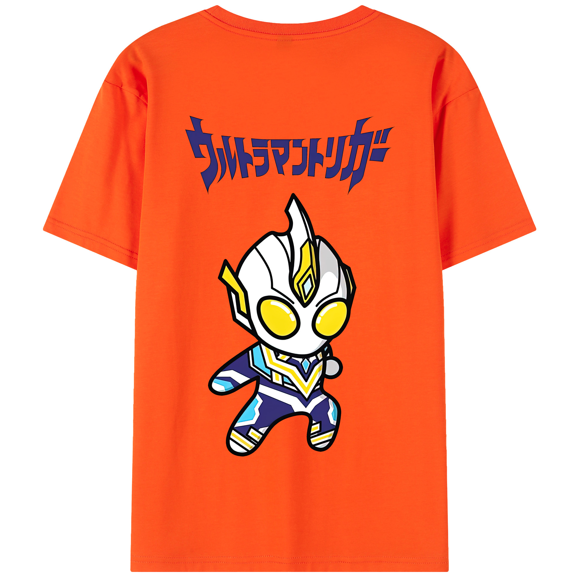 （画像用） ウルトラマン Ultraman 綿100％半袖Tシャツ（背面プリント）