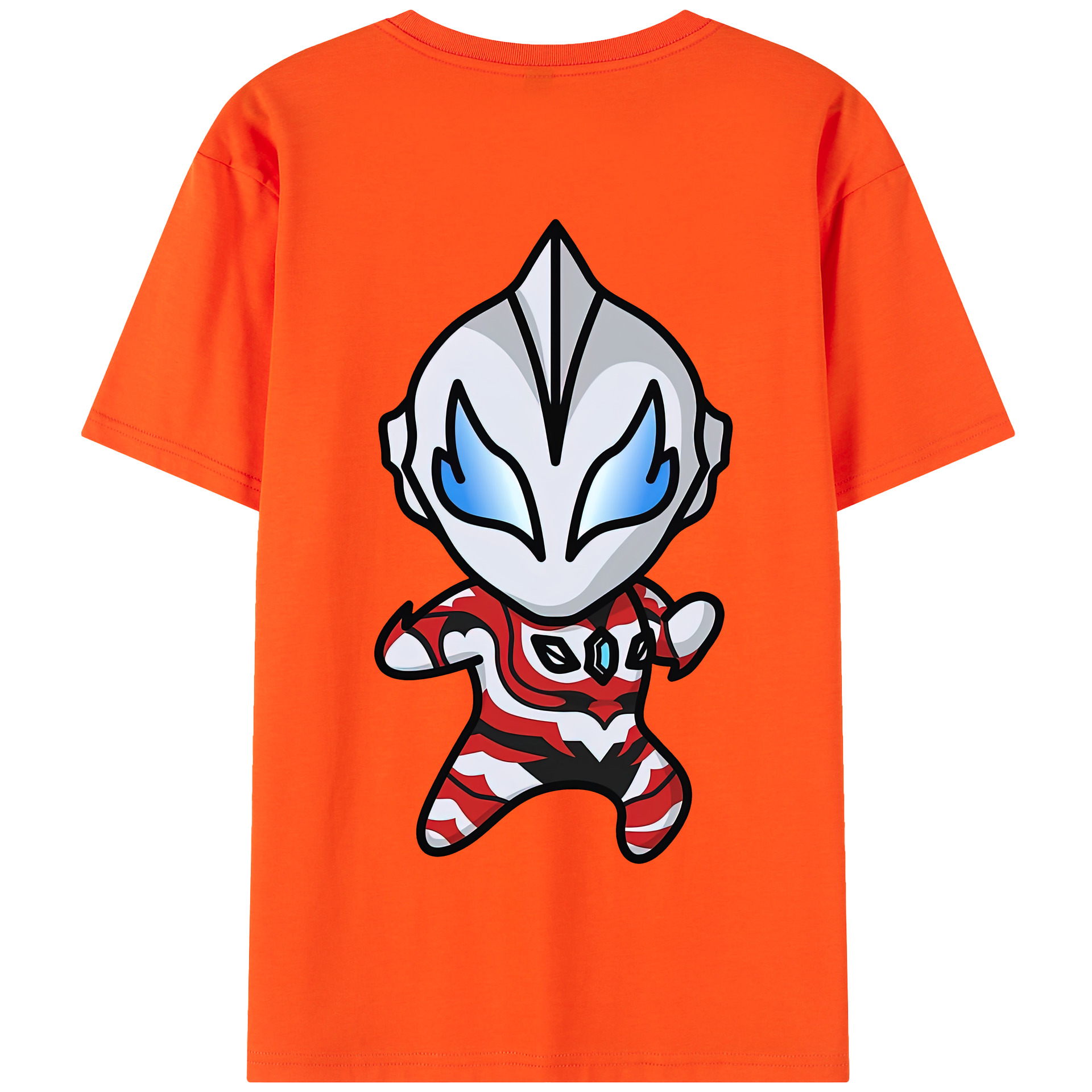 （画像用） ウルトラマン Ultraman 綿100％半袖Tシャツ（背面プリント）