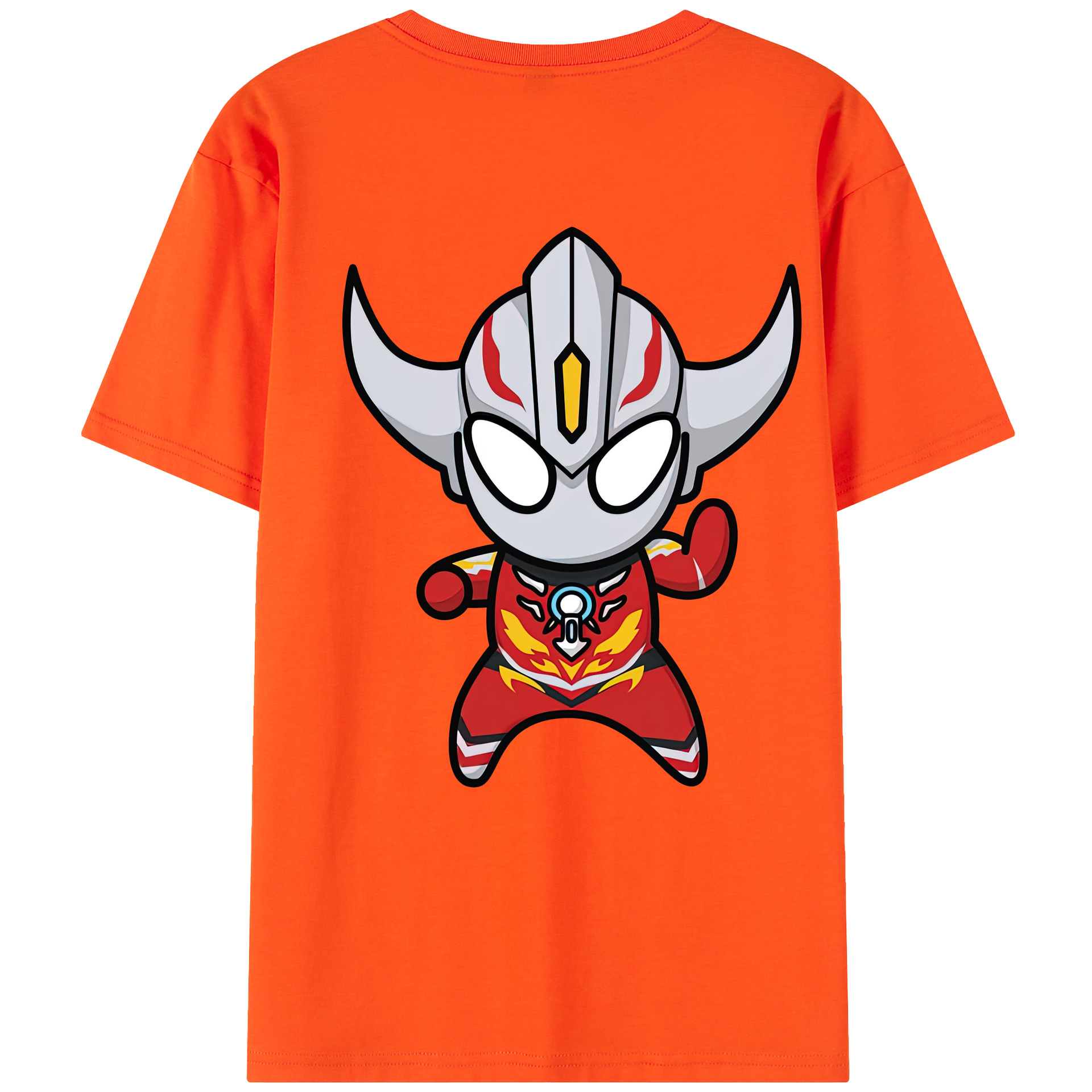 （画像用） ウルトラマン Ultraman 綿100％半袖Tシャツ（背面プリント）