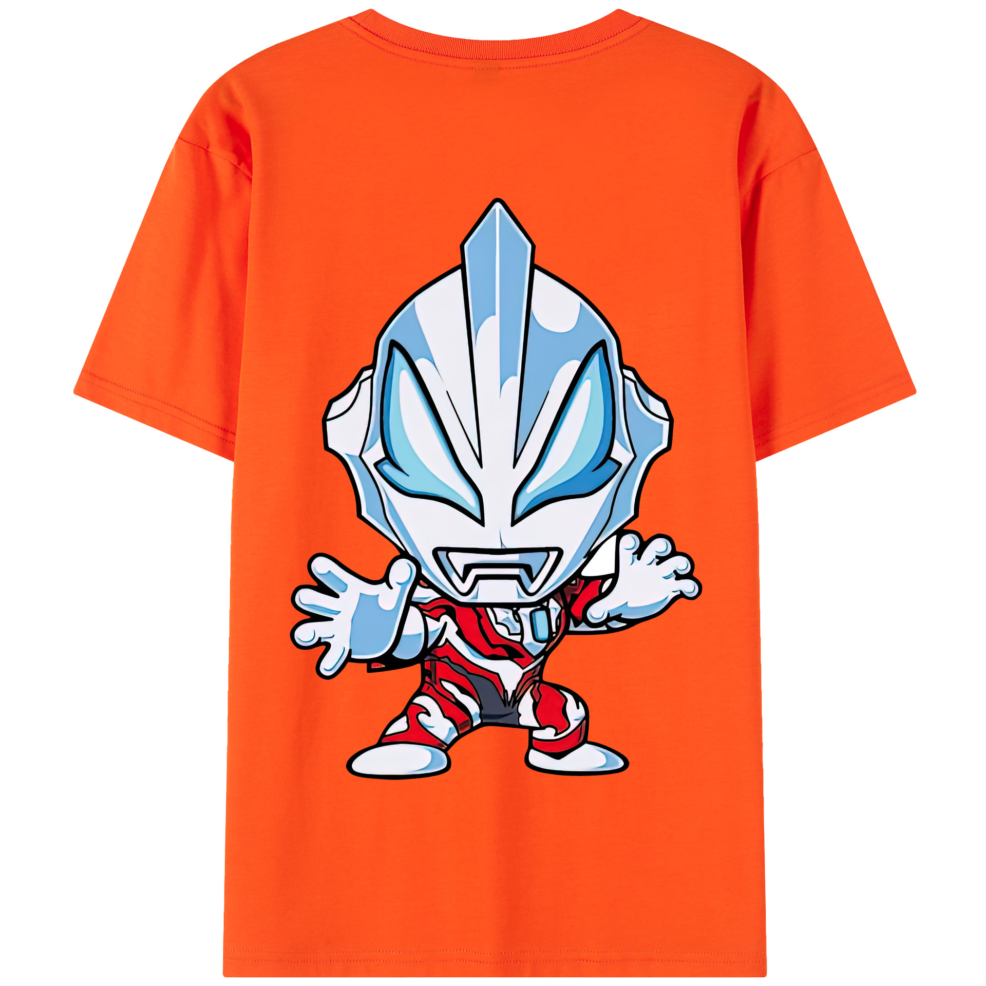 （画像用） ウルトラマン Ultraman 綿100％半袖Tシャツ（背面プリント）
