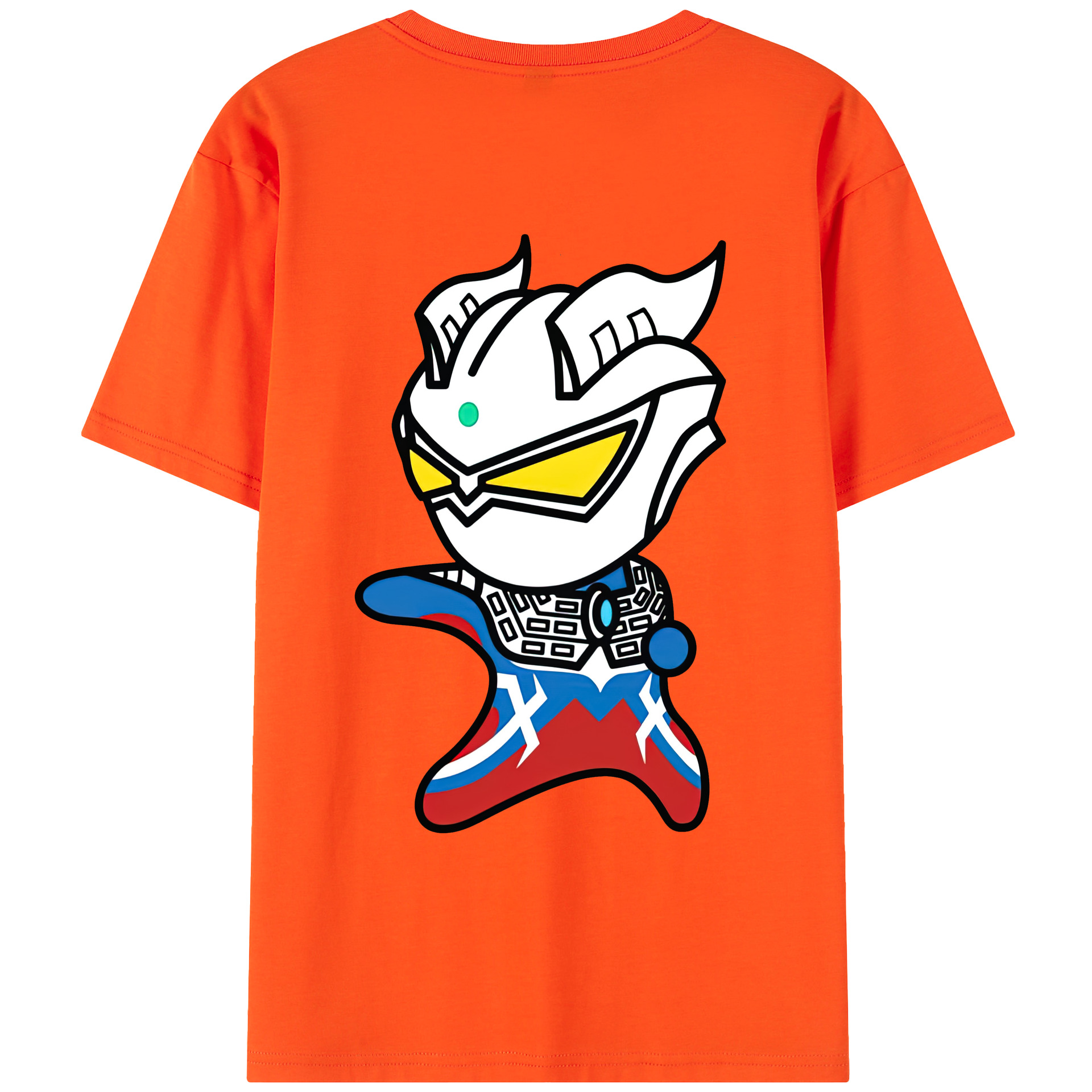 （画像用） ウルトラマン Ultraman 綿100％半袖Tシャツ（背面プリント）