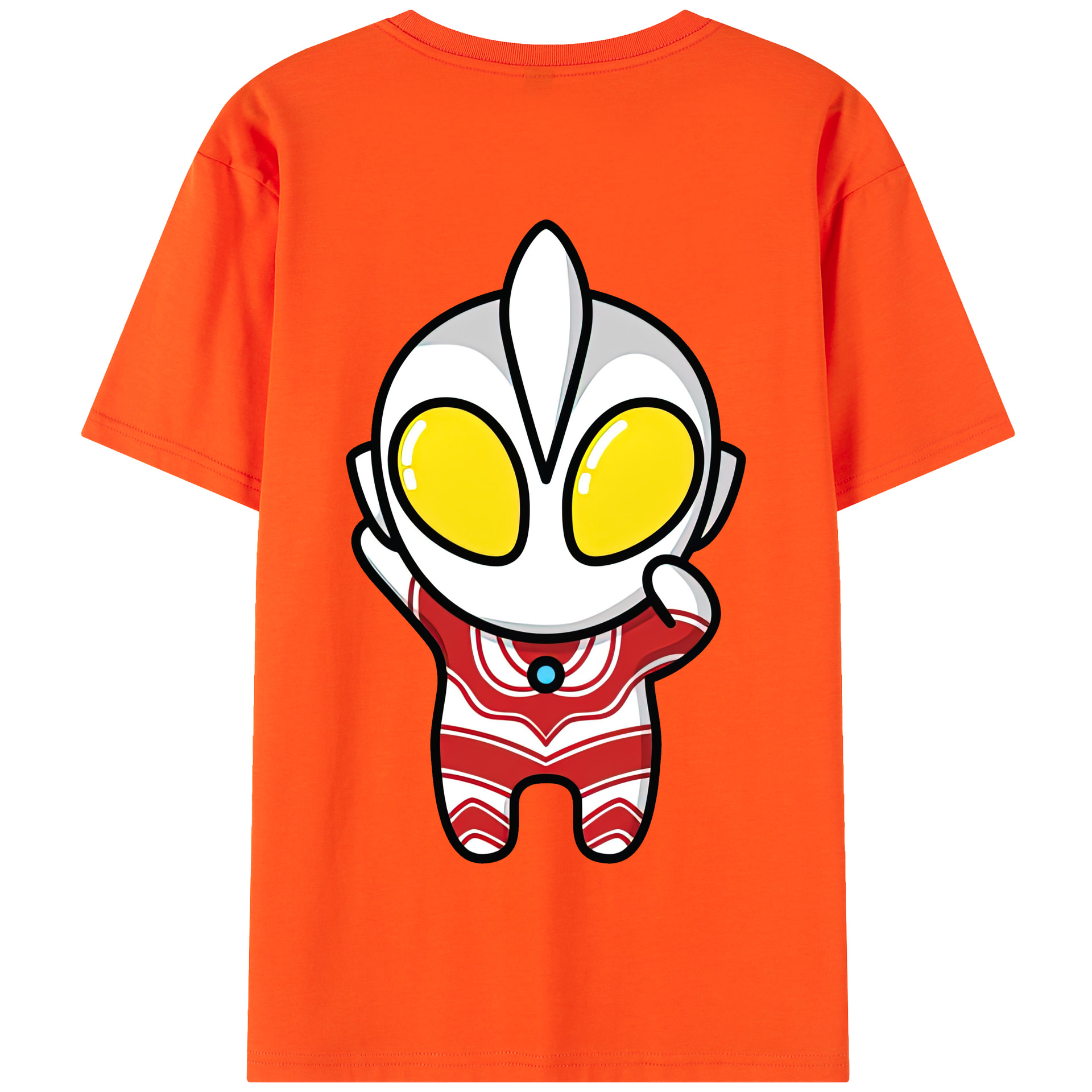 （画像用） ウルトラマン Ultraman 綿100％半袖Tシャツ（背面プリント）