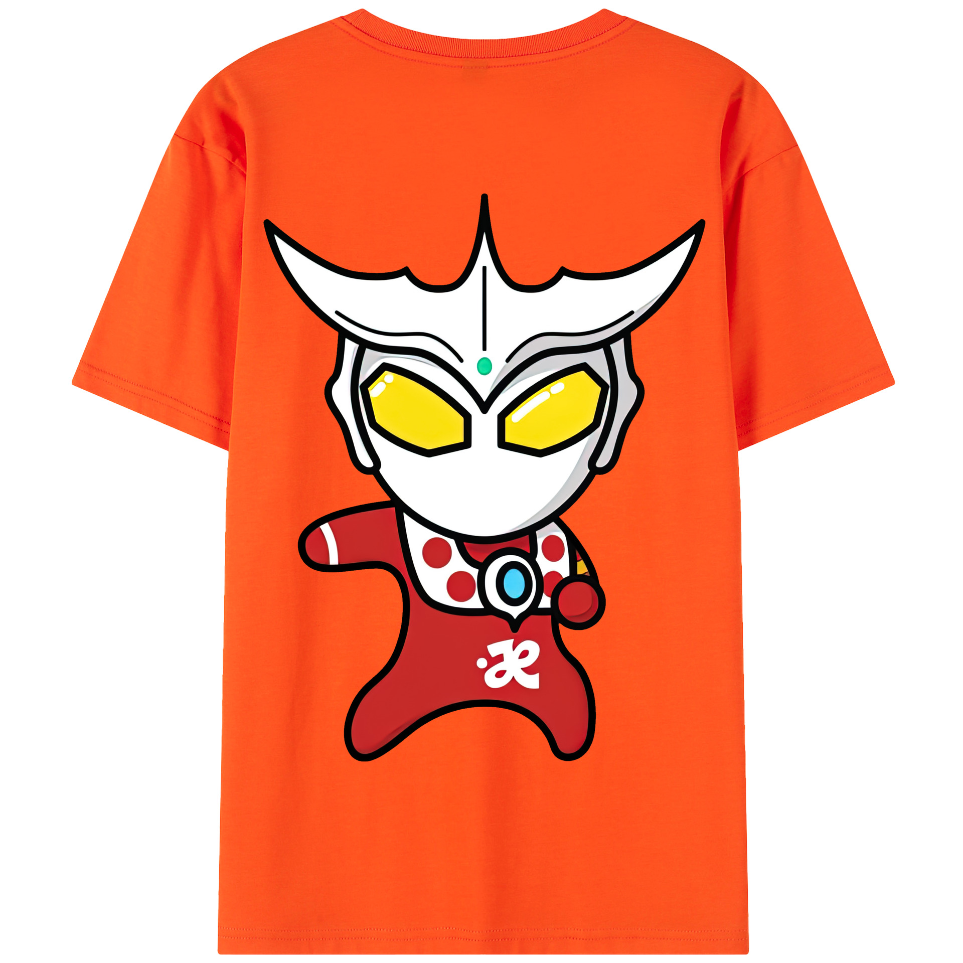 （画像用） ウルトラマン Ultraman 綿100％半袖Tシャツ（背面プリント）