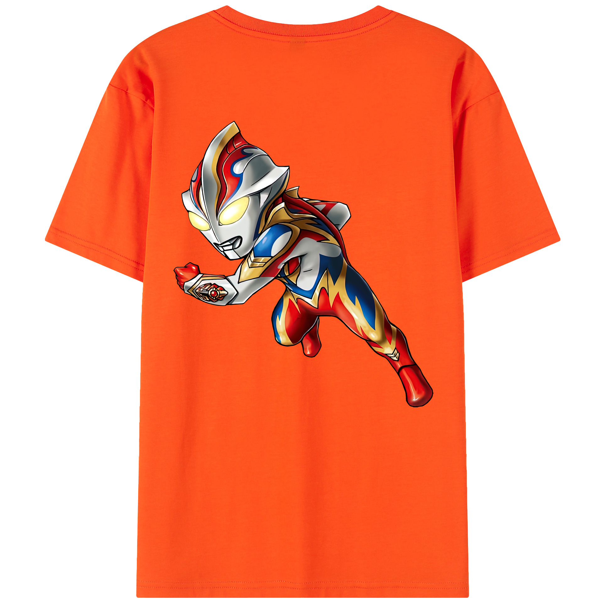 （画像用） ウルトラマン Ultraman 綿100％半袖Tシャツ（背面プリント）