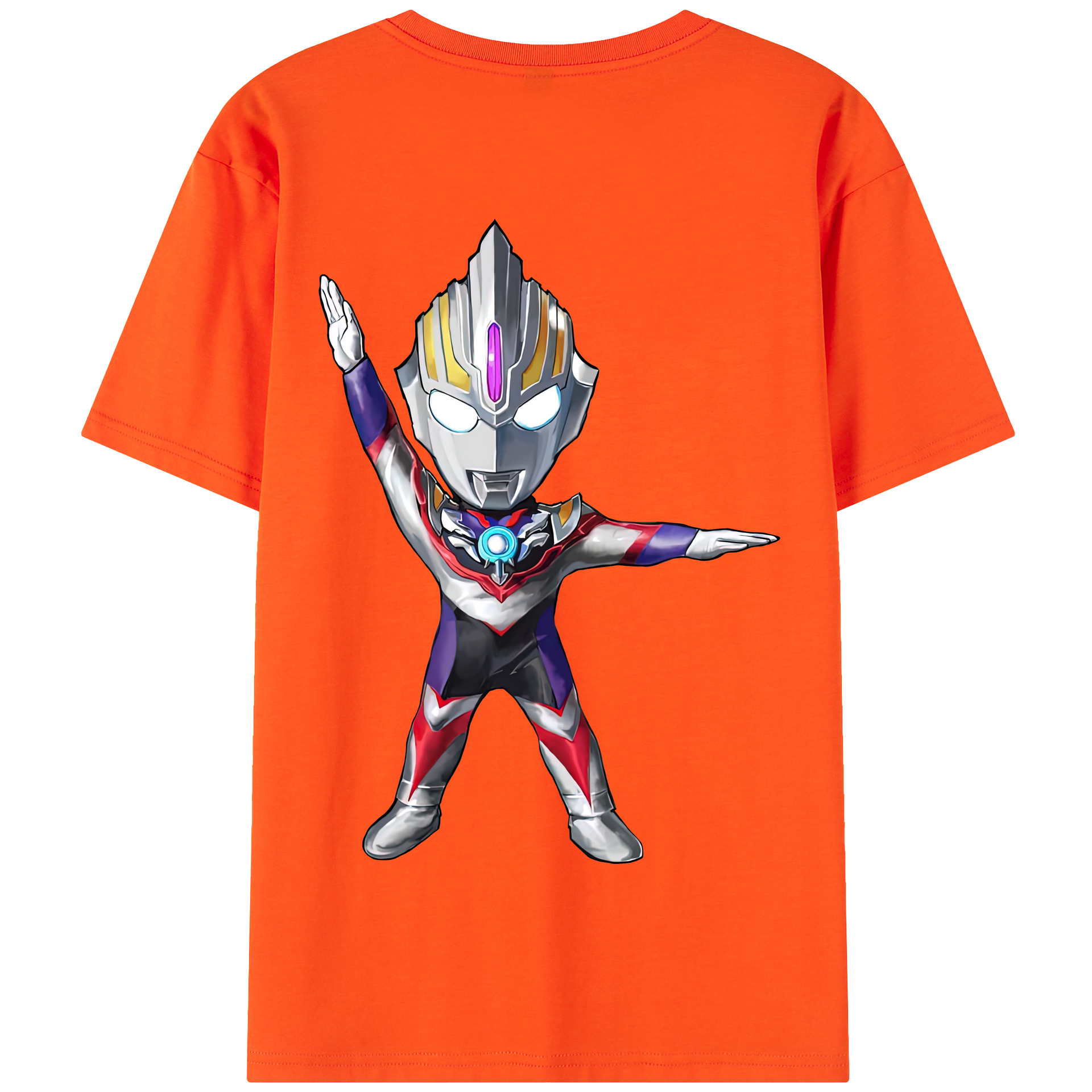 （画像用） ウルトラマン Ultraman 綿100％半袖Tシャツ（背面プリント）