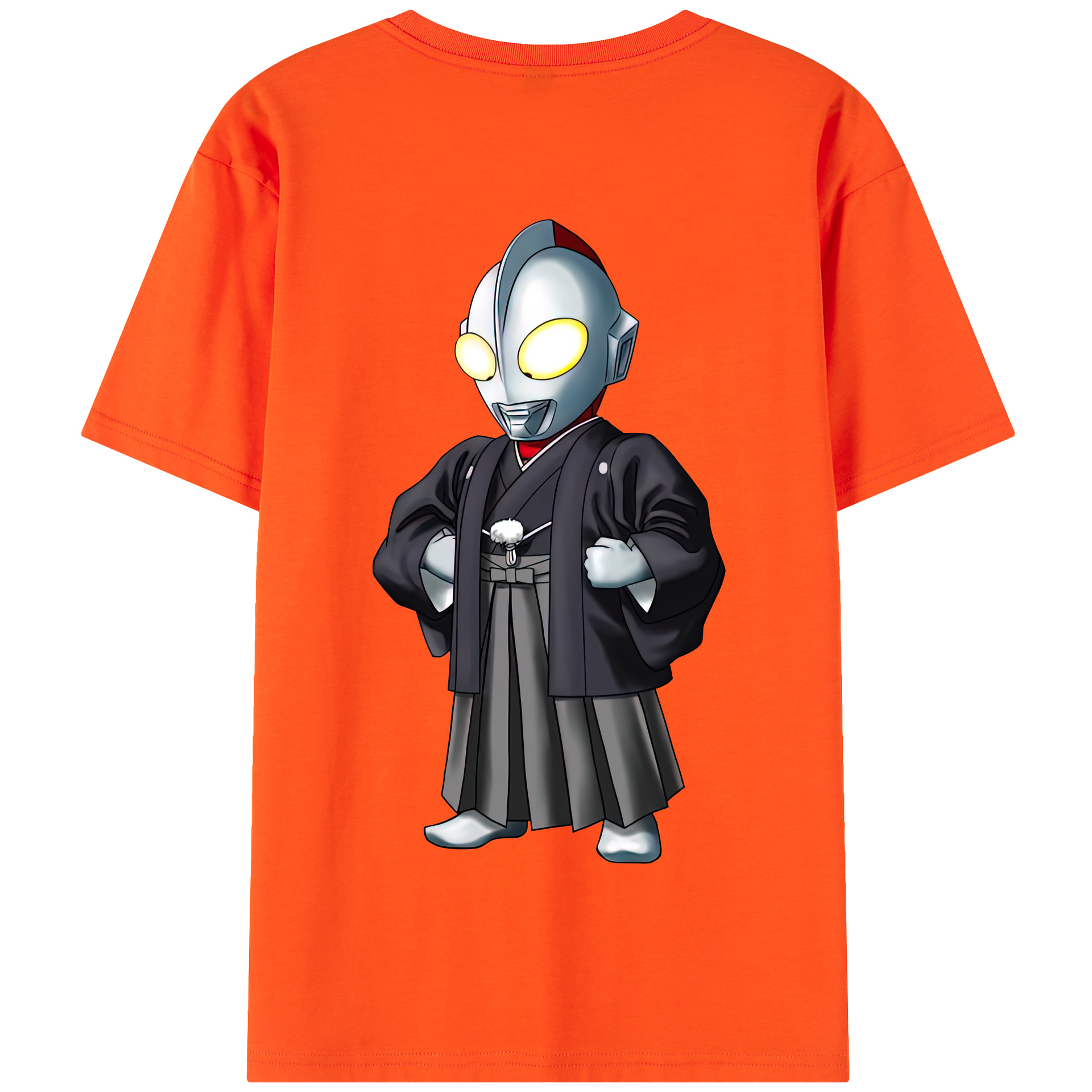 （画像用） ウルトラマン Ultraman 綿100％半袖Tシャツ（背面プリント）