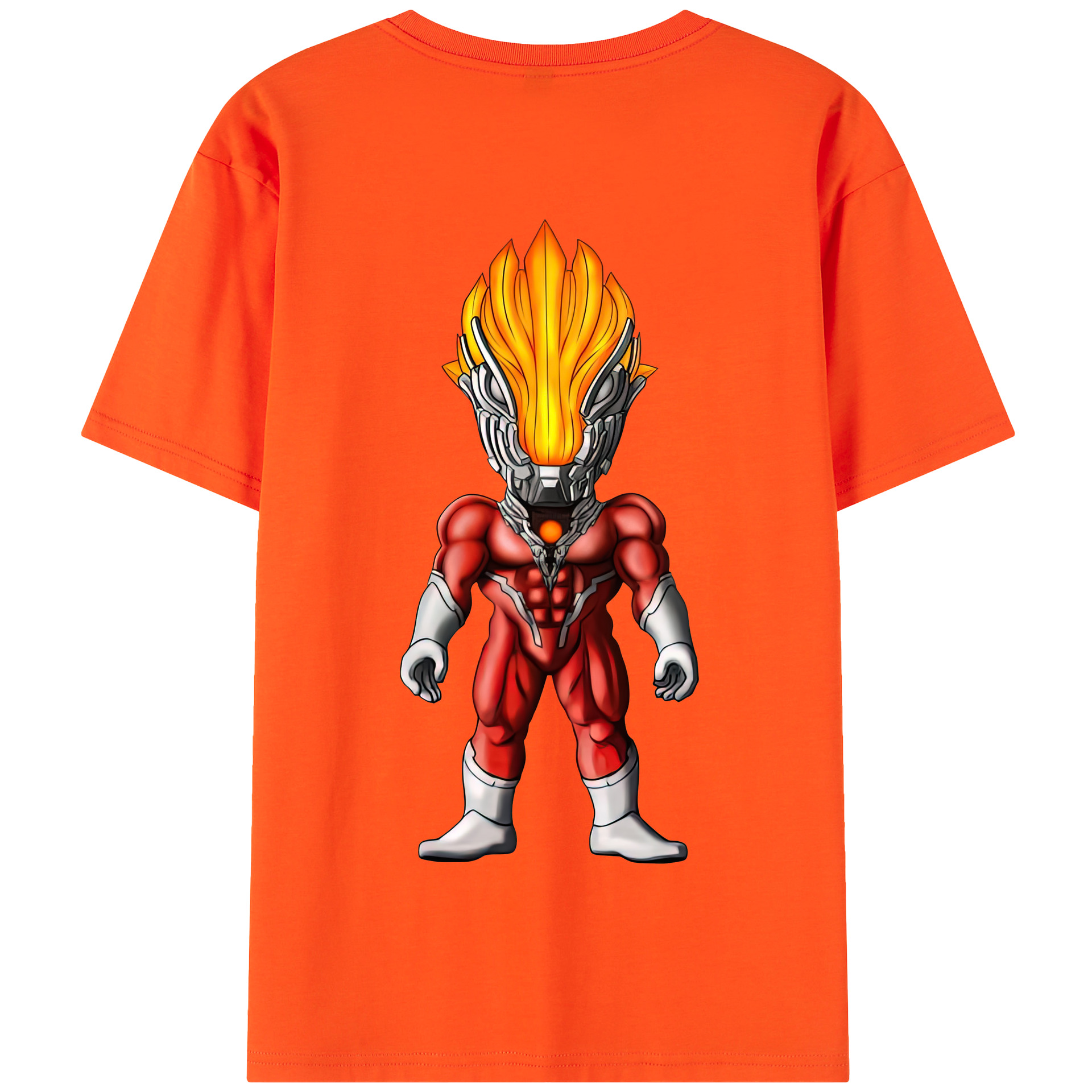 （画像用） ウルトラマン Ultraman 綿100％半袖Tシャツ（背面プリント）