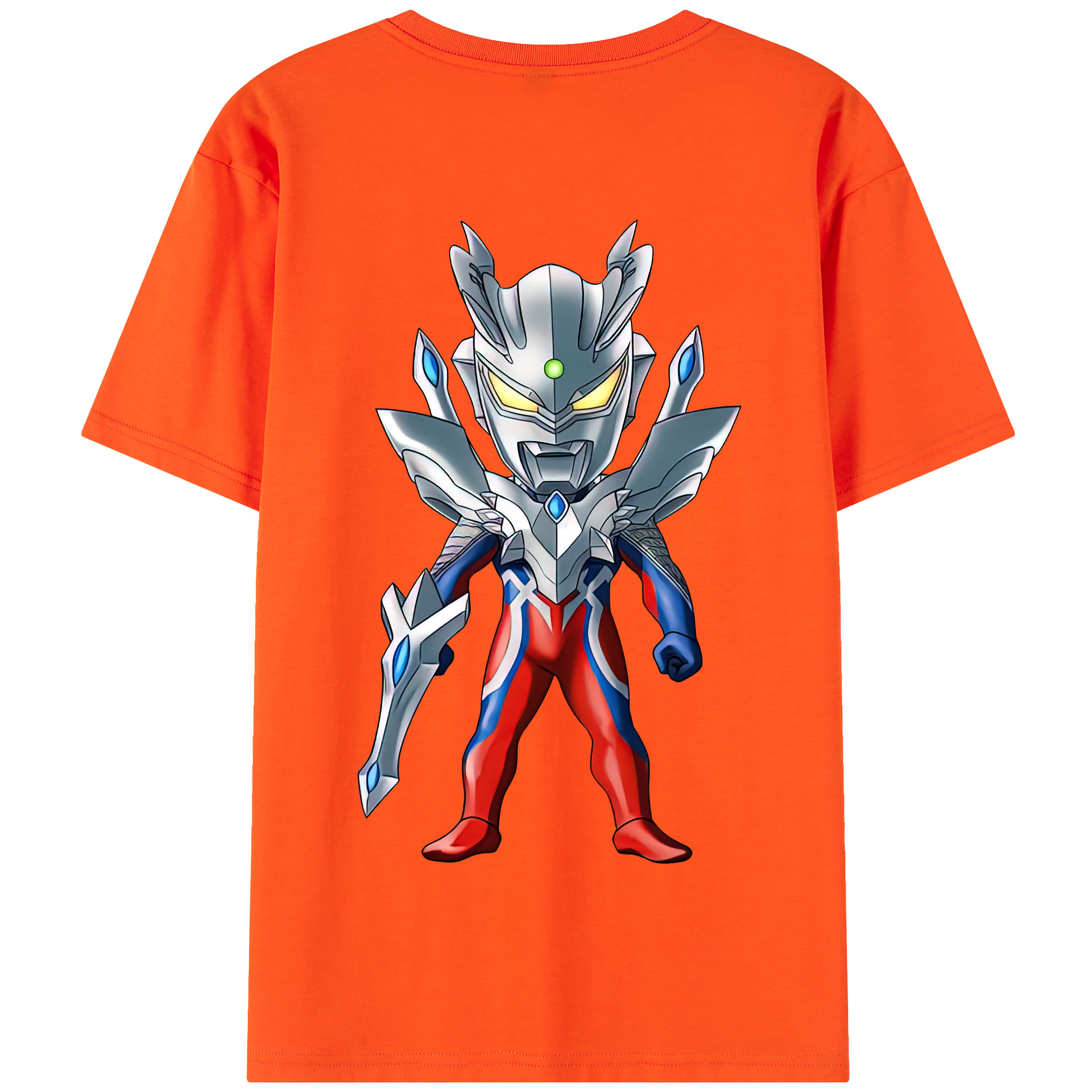 （画像用） ウルトラマン Ultraman 綿100％半袖Tシャツ（背面プリント）